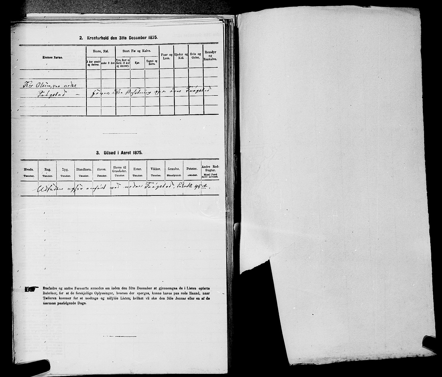 RA, 1875 census for 0235P Ullensaker, 1875, p. 160