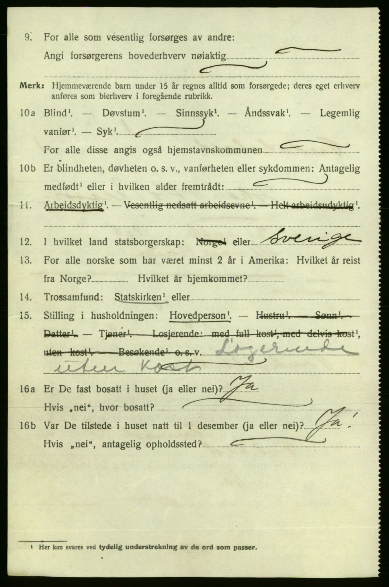 SAO, 1920 census for Fredrikshald, 1920, p. 8677