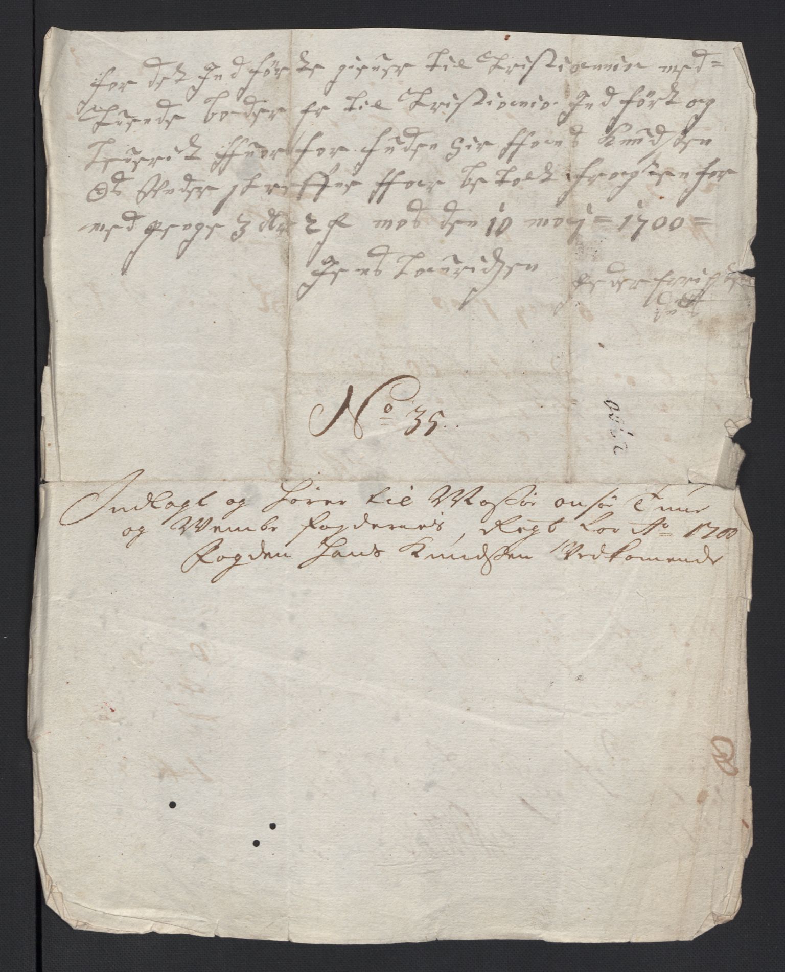 Rentekammeret inntil 1814, Reviderte regnskaper, Fogderegnskap, AV/RA-EA-4092/R04/L0129: Fogderegnskap Moss, Onsøy, Tune, Veme og Åbygge, 1700, p. 490