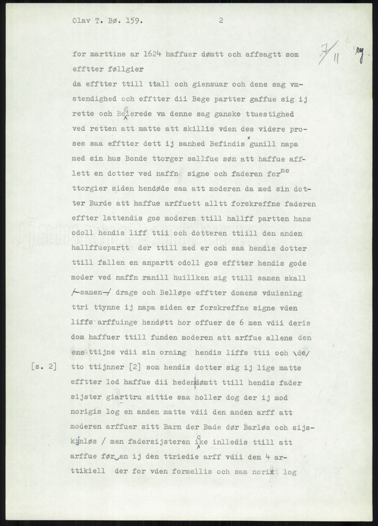 Samlinger til kildeutgivelse, Diplomavskriftsamlingen, AV/RA-EA-4053/H/Ha, p. 709