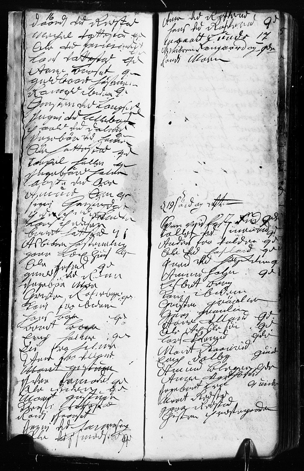 Fåberg prestekontor, SAH/PREST-086/H/Ha/Hab/L0002: Parish register (copy) no. 2, 1741-1756, p. 16-17