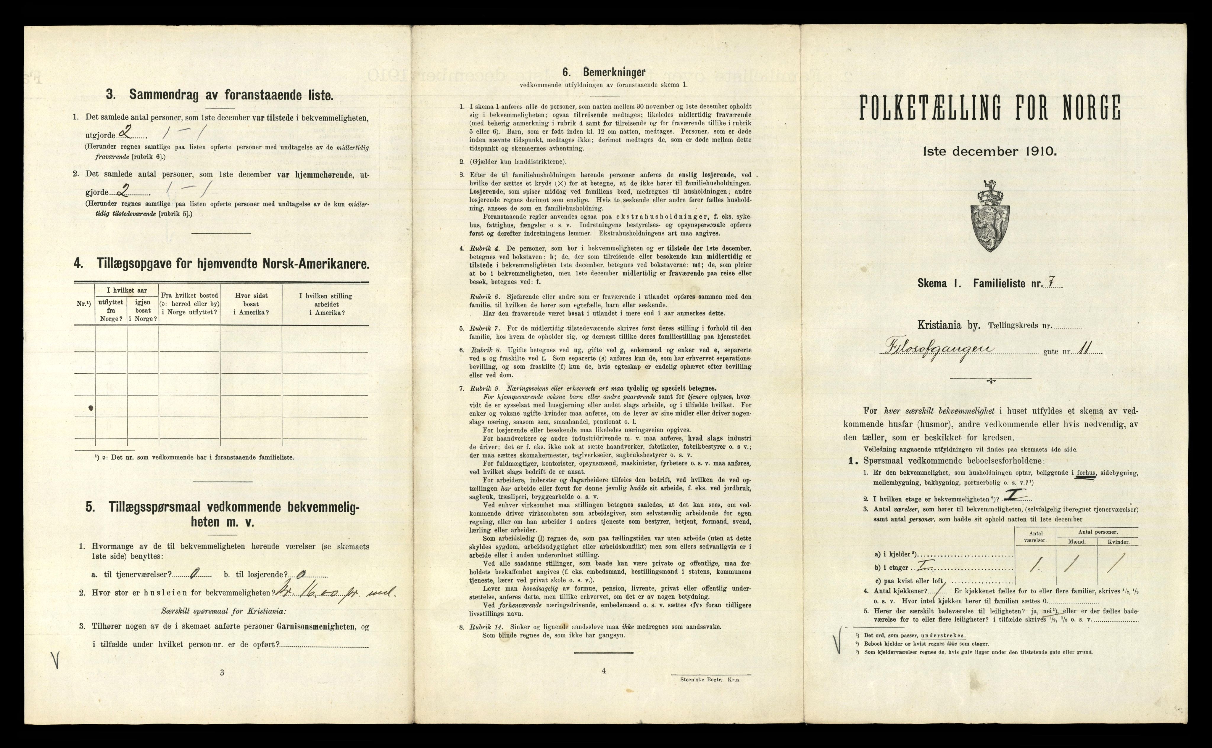 RA, 1910 census for Kristiania, 1910, p. 23831