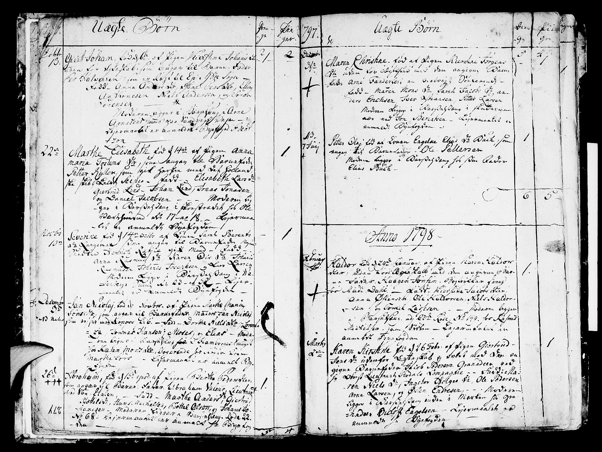 Korskirken sokneprestembete, SAB/A-76101/H/Haa/L0006: Parish register (official) no. A 6, 1790-1820, p. 274