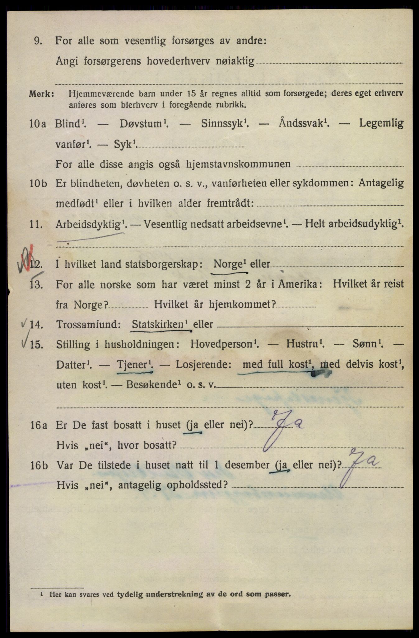 SAO, 1920 census for Kristiania, 1920, p. 619334