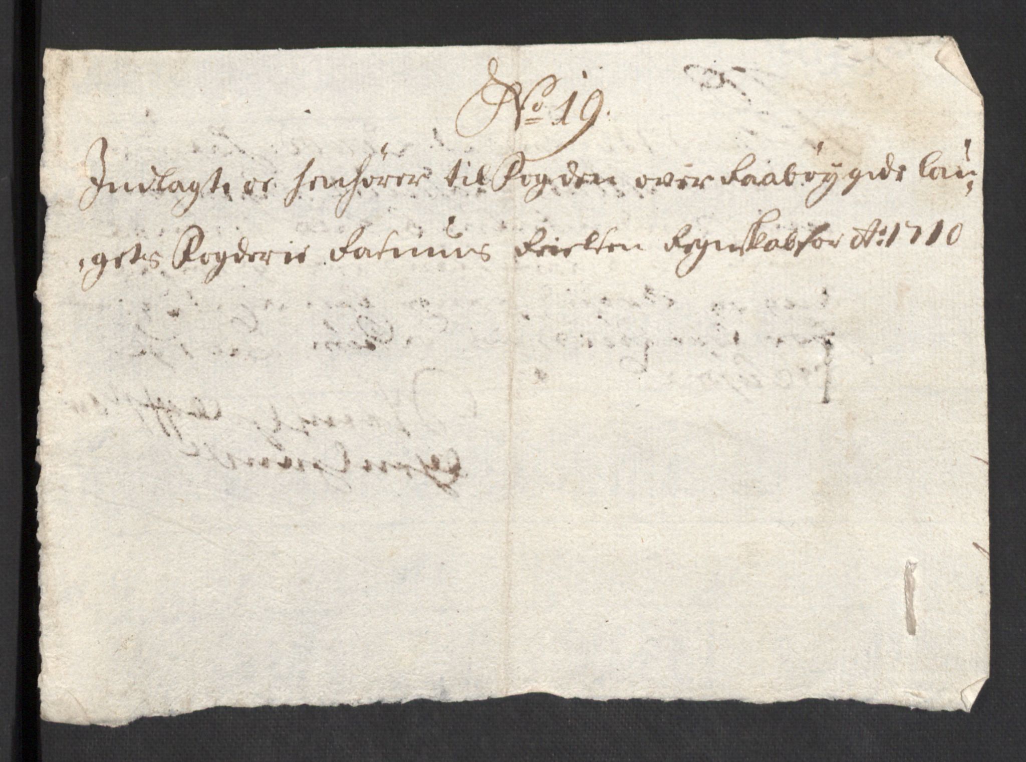 Rentekammeret inntil 1814, Reviderte regnskaper, Fogderegnskap, AV/RA-EA-4092/R40/L2449: Fogderegnskap Råbyggelag, 1709-1711, p. 163