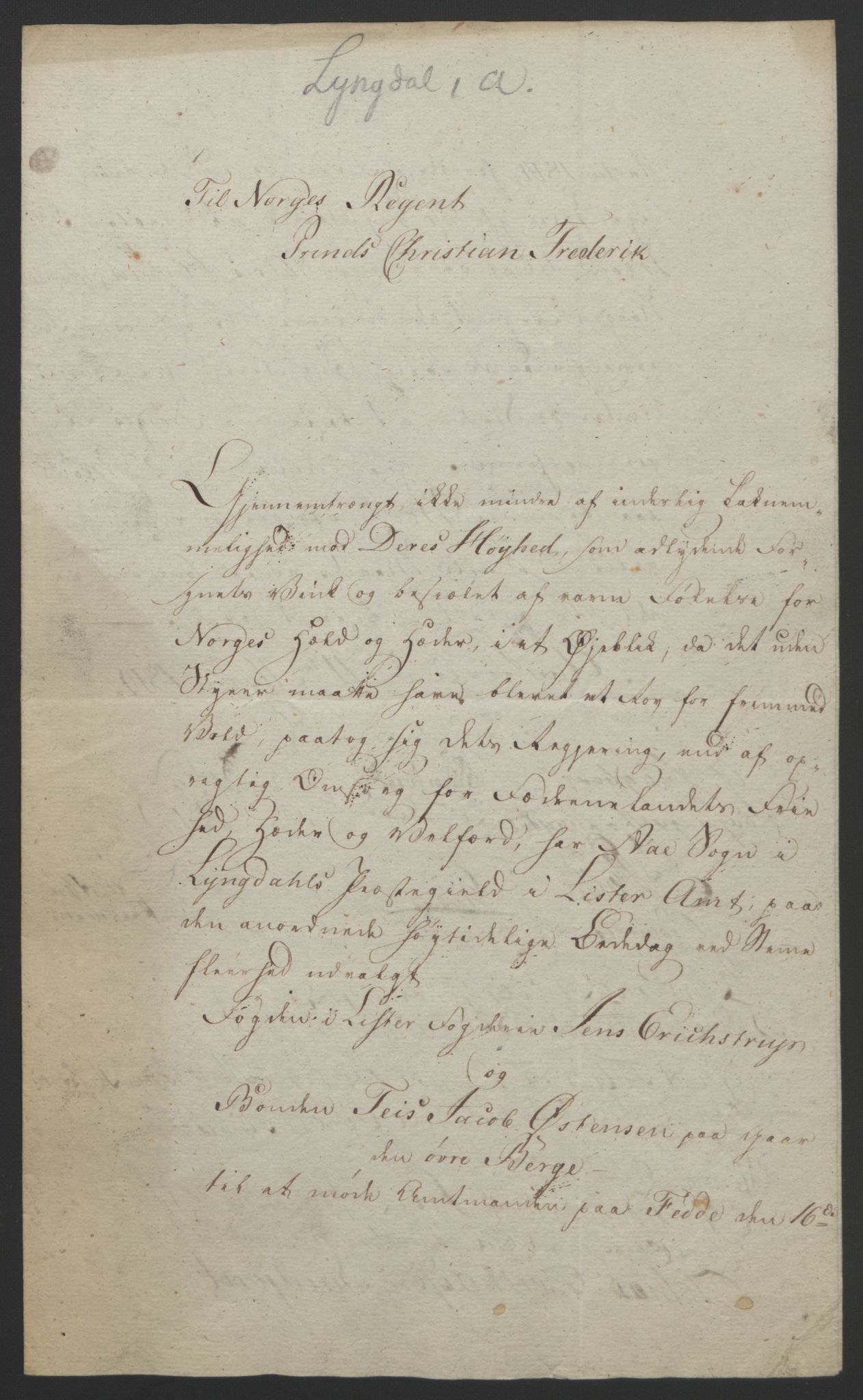 Statsrådssekretariatet, RA/S-1001/D/Db/L0008: Fullmakter for Eidsvollsrepresentantene i 1814. , 1814, p. 169