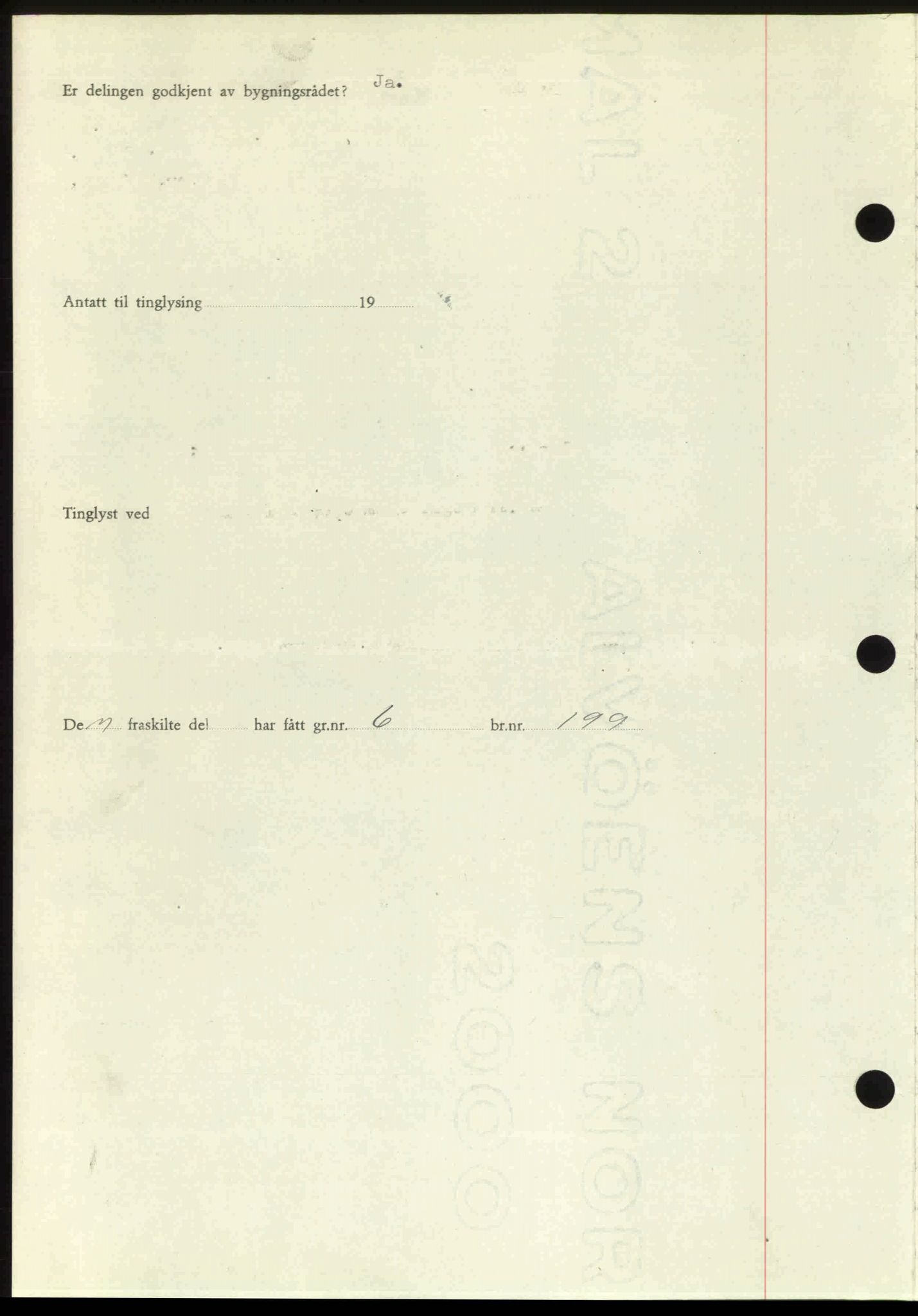 Follo sorenskriveri, SAO/A-10274/G/Ga/Gaa/L0085: Mortgage book no. I 85, 1948-1948, Diary no: : 3557/1948
