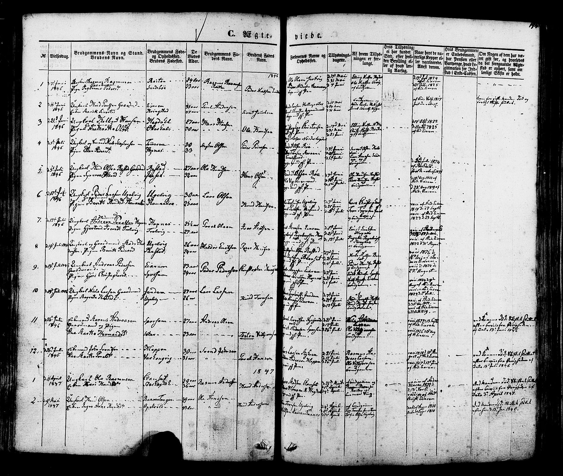 Ministerialprotokoller, klokkerbøker og fødselsregistre - Møre og Romsdal, SAT/A-1454/560/L0719: Parish register (official) no. 560A03, 1845-1872, p. 194