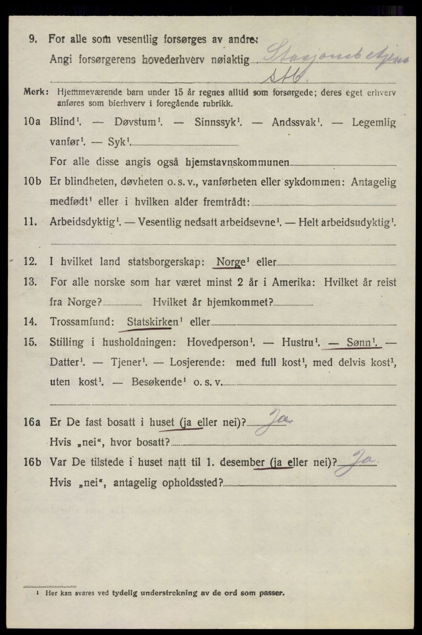 SAO, 1920 census for Bærum, 1920, p. 13983