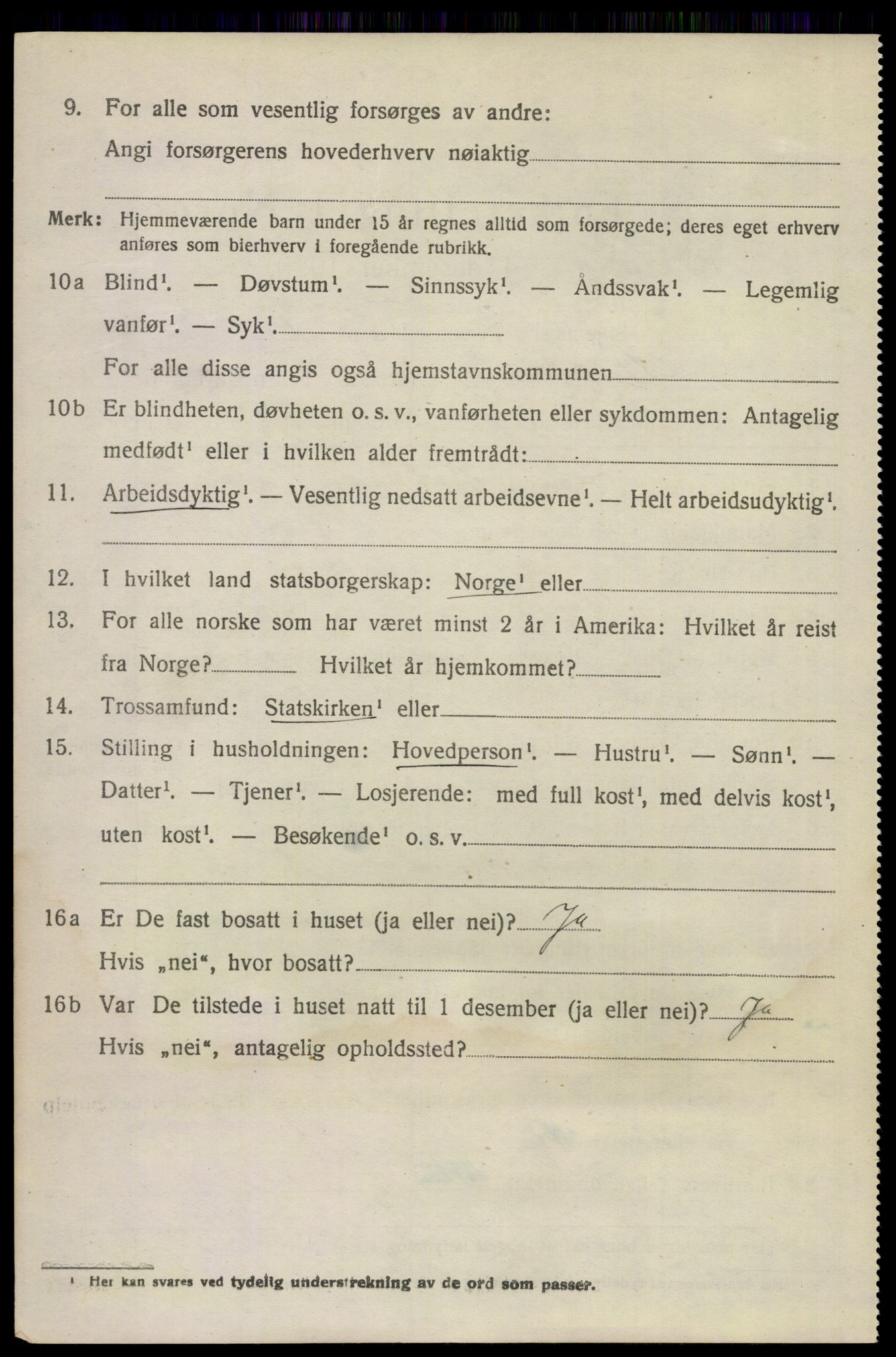 SAKO, 1920 census for Stokke, 1920, p. 10897