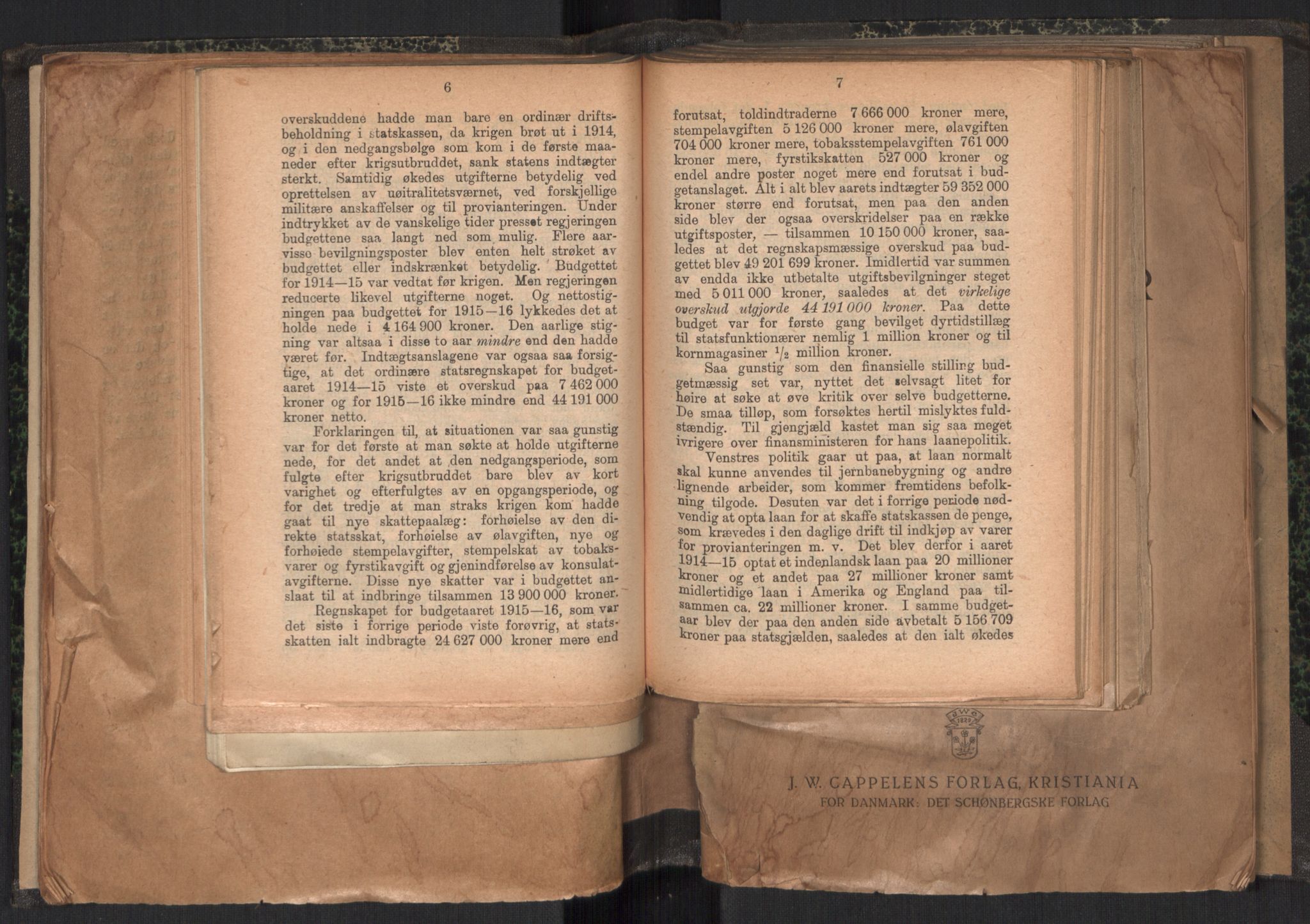 Venstres Hovedorganisasjon, RA/PA-0876/X/L0001: De eldste skrifter, 1860-1936, p. 124