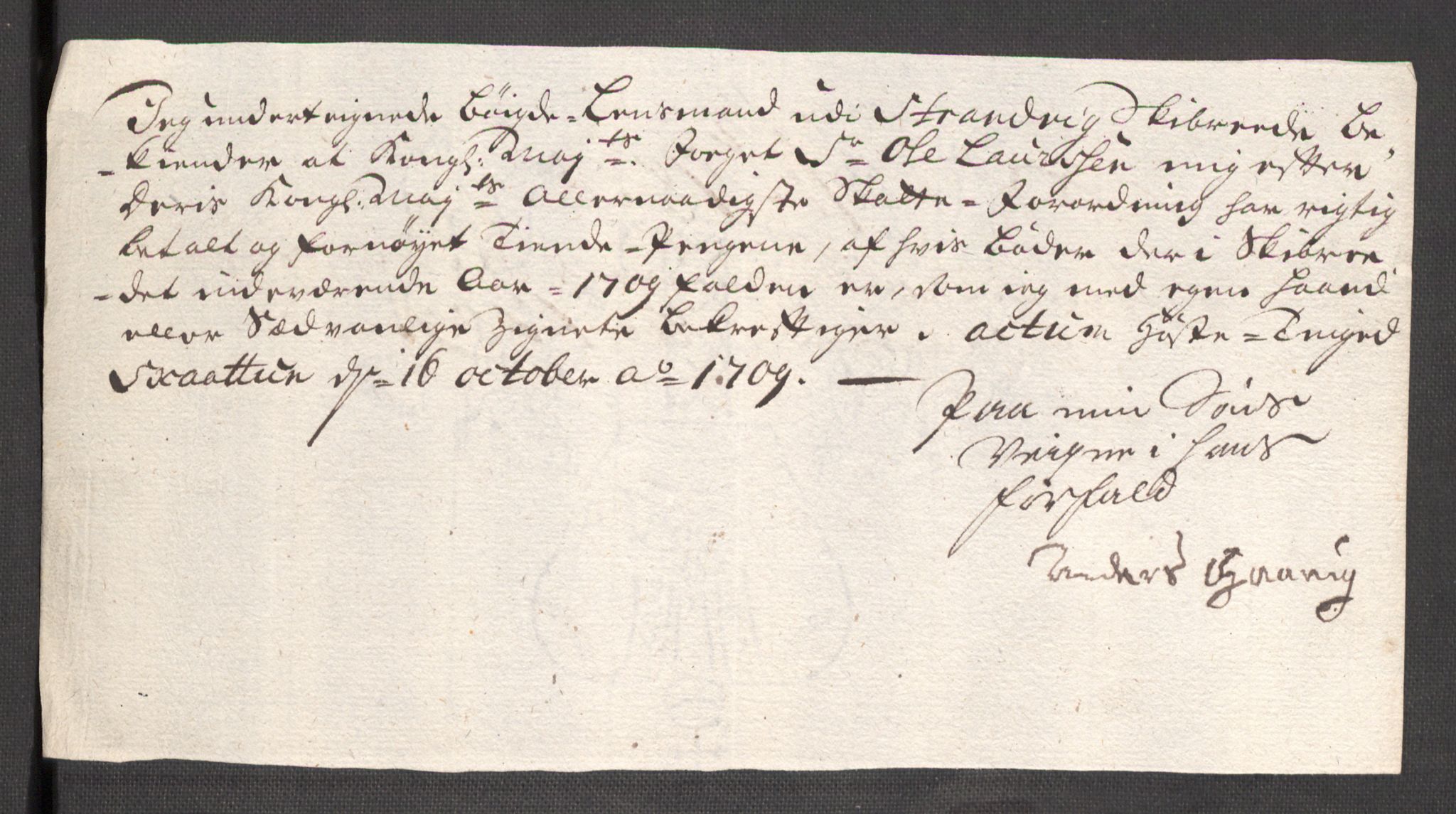 Rentekammeret inntil 1814, Reviderte regnskaper, Fogderegnskap, AV/RA-EA-4092/R48/L2986: Fogderegnskap Sunnhordland og Hardanger, 1709-1710, p. 315