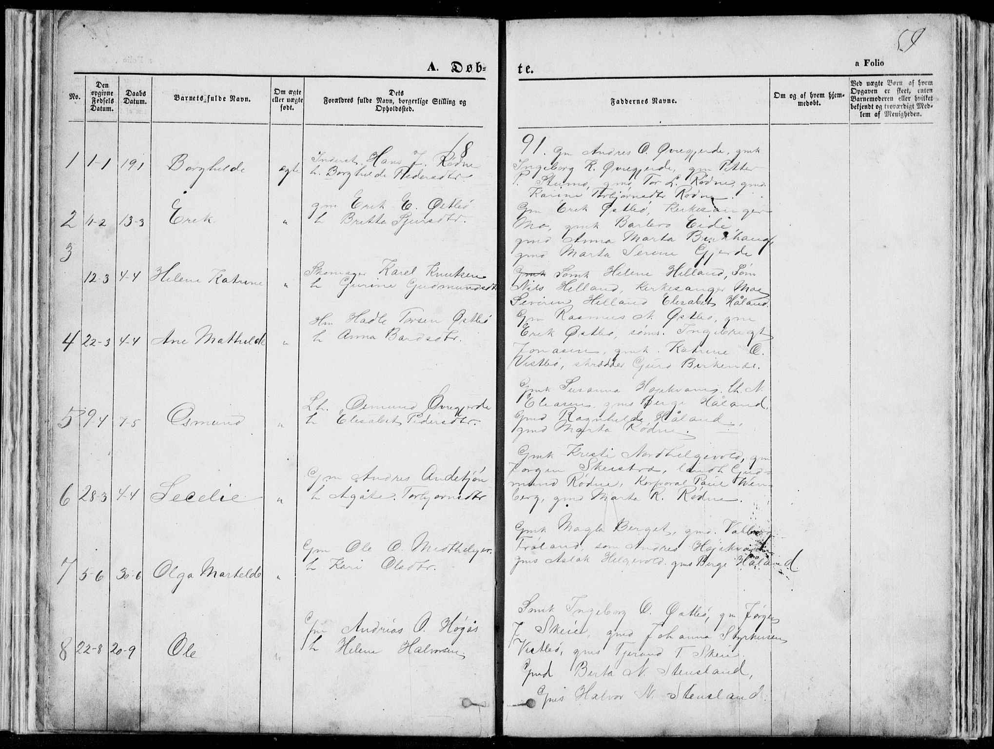 Vikedal sokneprestkontor, SAST/A-101840/01/V: Parish register (copy) no. B 10, 1864-1926, p. 58