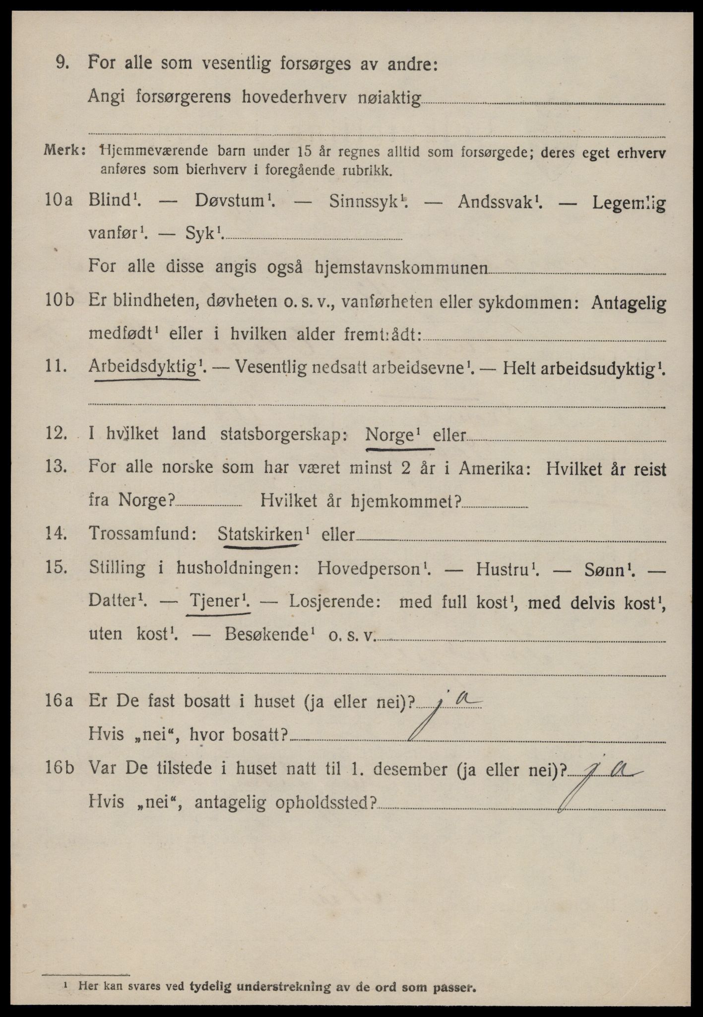 SAT, 1920 census for Surnadal, 1920, p. 4284