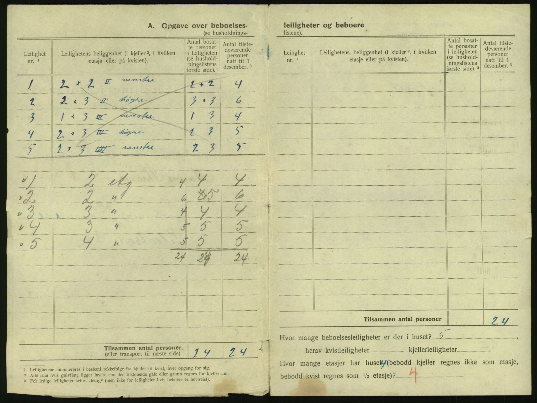 SAO, 1920 census for Kristiania, 1920, p. 61673