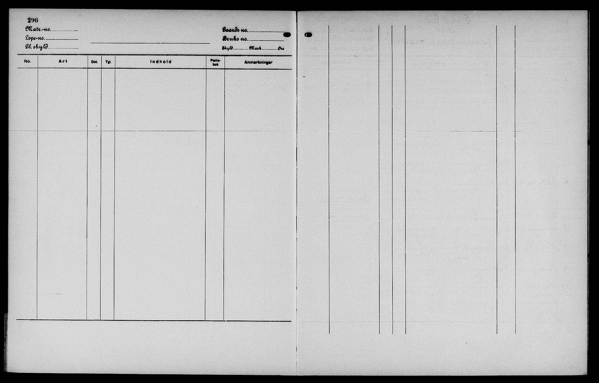 Vinger og Odal sorenskriveri, SAH/TING-022/H/Ha/Hac/Hacc/L0002: Mortgage register no. 3.2, 1923, p. 296