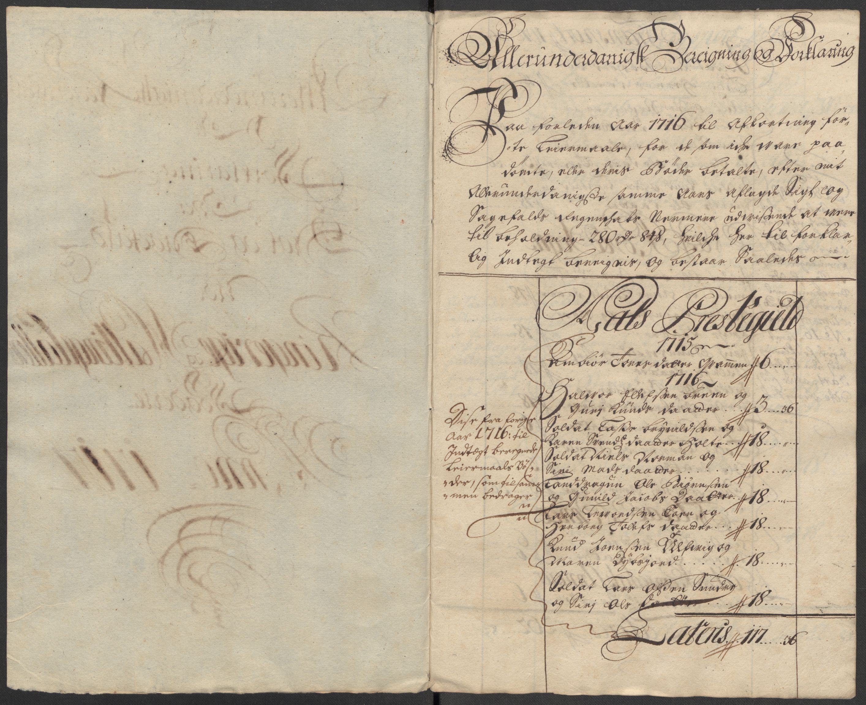 Rentekammeret inntil 1814, Reviderte regnskaper, Fogderegnskap, RA/EA-4092/R23/L1475: Fogderegnskap Ringerike og Hallingdal, 1717, p. 191