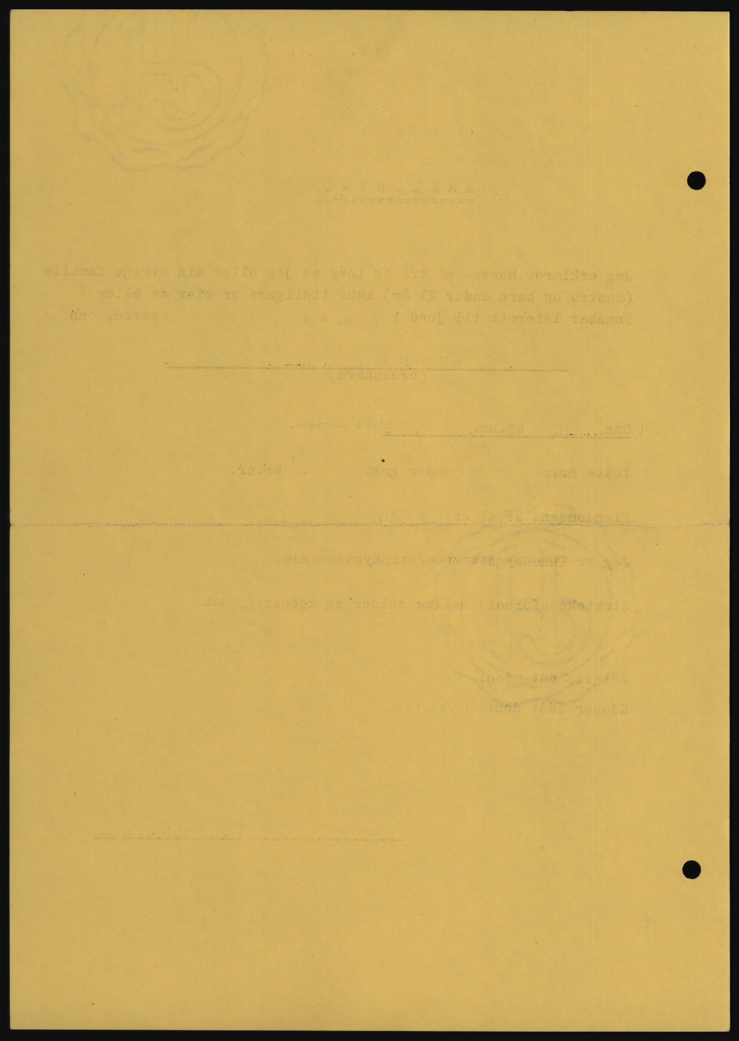 Nord-Hedmark sorenskriveri, SAH/TING-012/H/Hc/L0033: Mortgage book no. 33, 1970-1970, Diary no: : 2013/1970