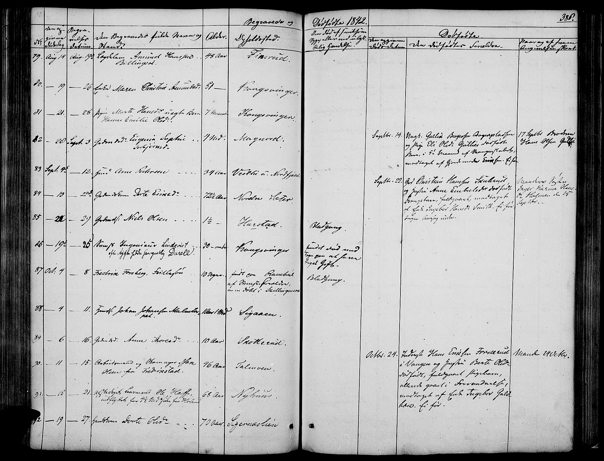 Vinger prestekontor, AV/SAH-PREST-024/H/Ha/Haa/L0008: Parish register (official) no. 8, 1839-1847, p. 386