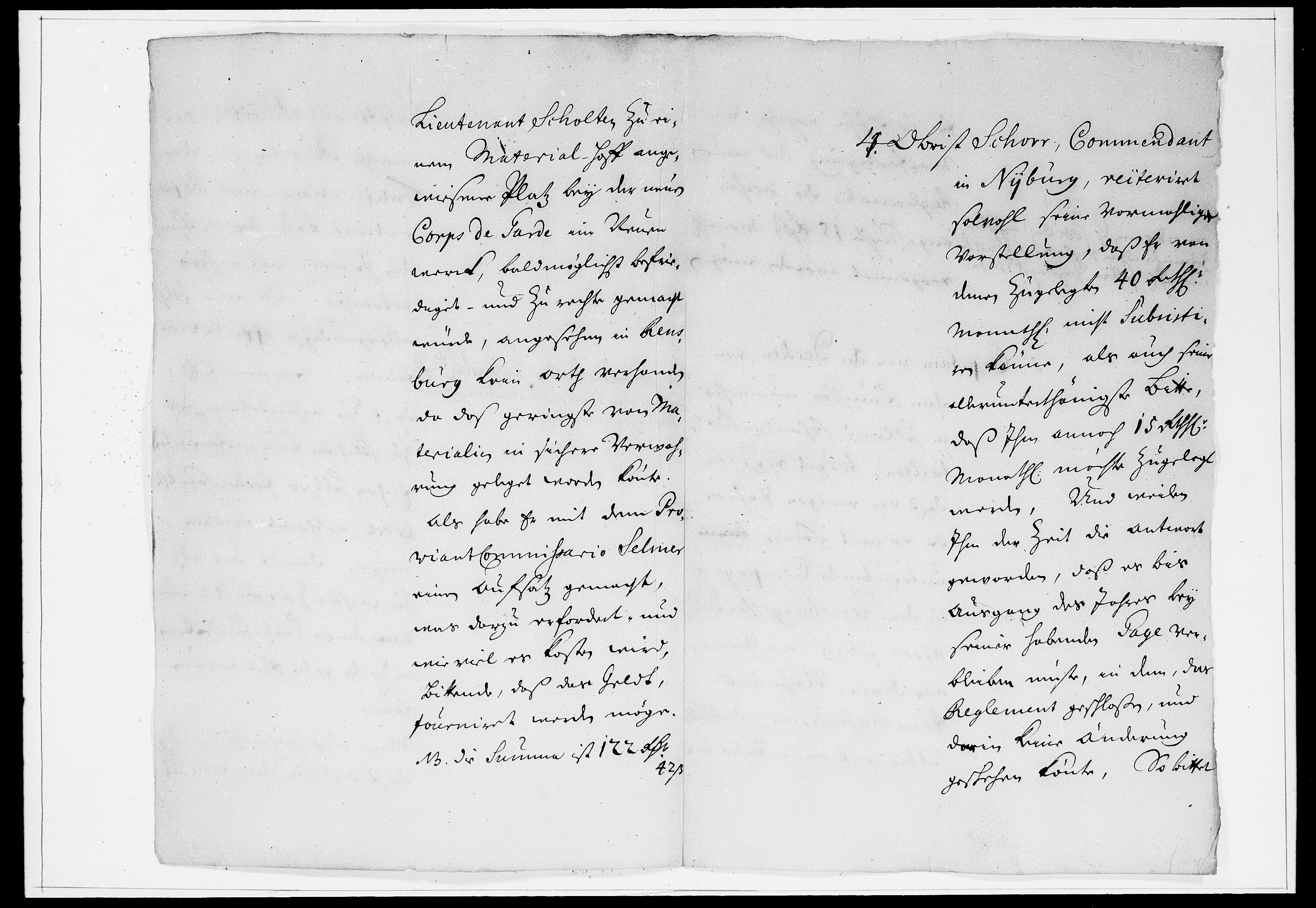 Krigskollegiet, Krigskancelliet, DRA/A-0006/-/0929-0933: Refererede sager, 1702, p. 10