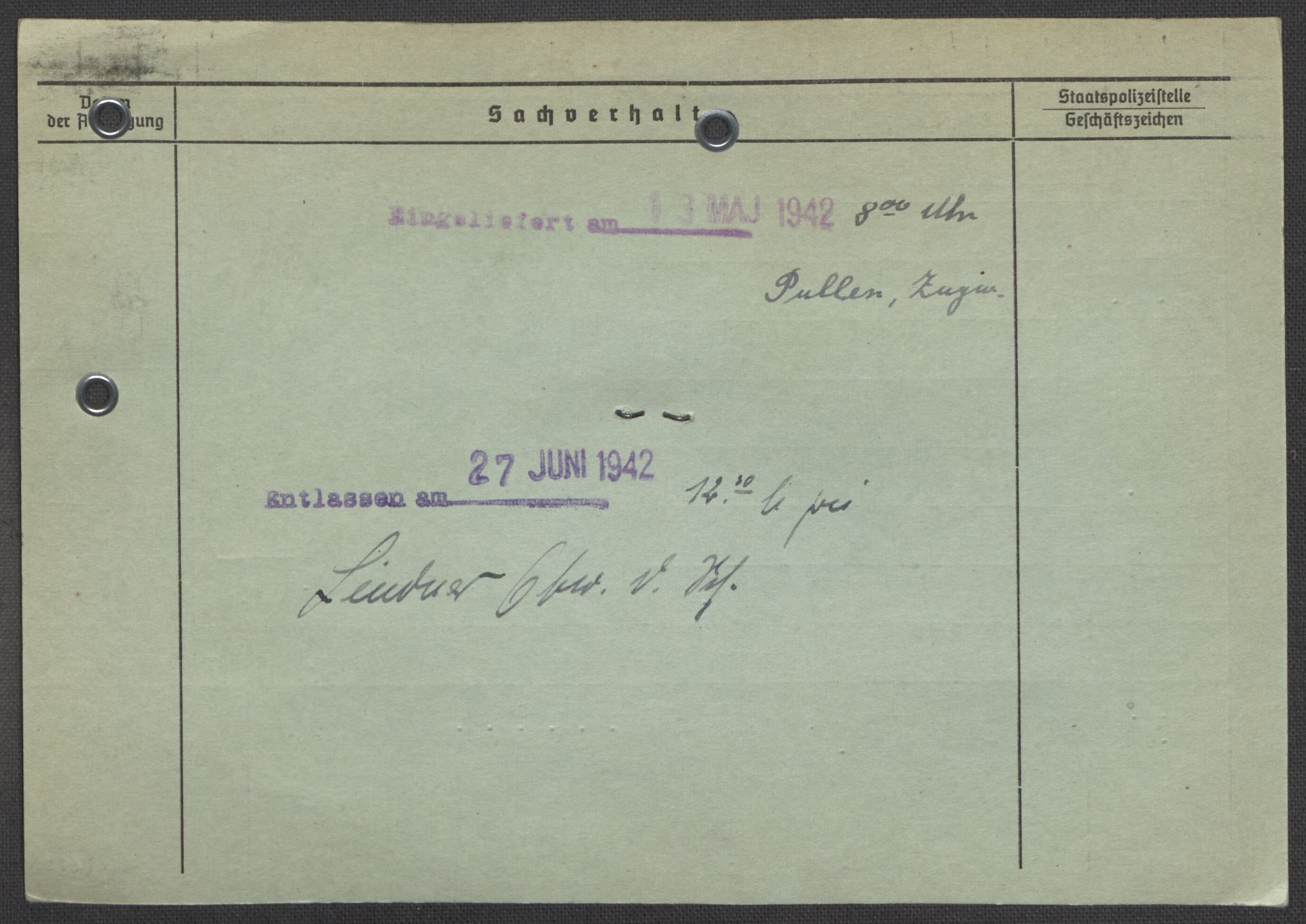 Befehlshaber der Sicherheitspolizei und des SD, AV/RA-RAFA-5969/E/Ea/Eaa/L0004: Register over norske fanger i Møllergata 19: Hal-Hæ, 1940-1945, p. 686