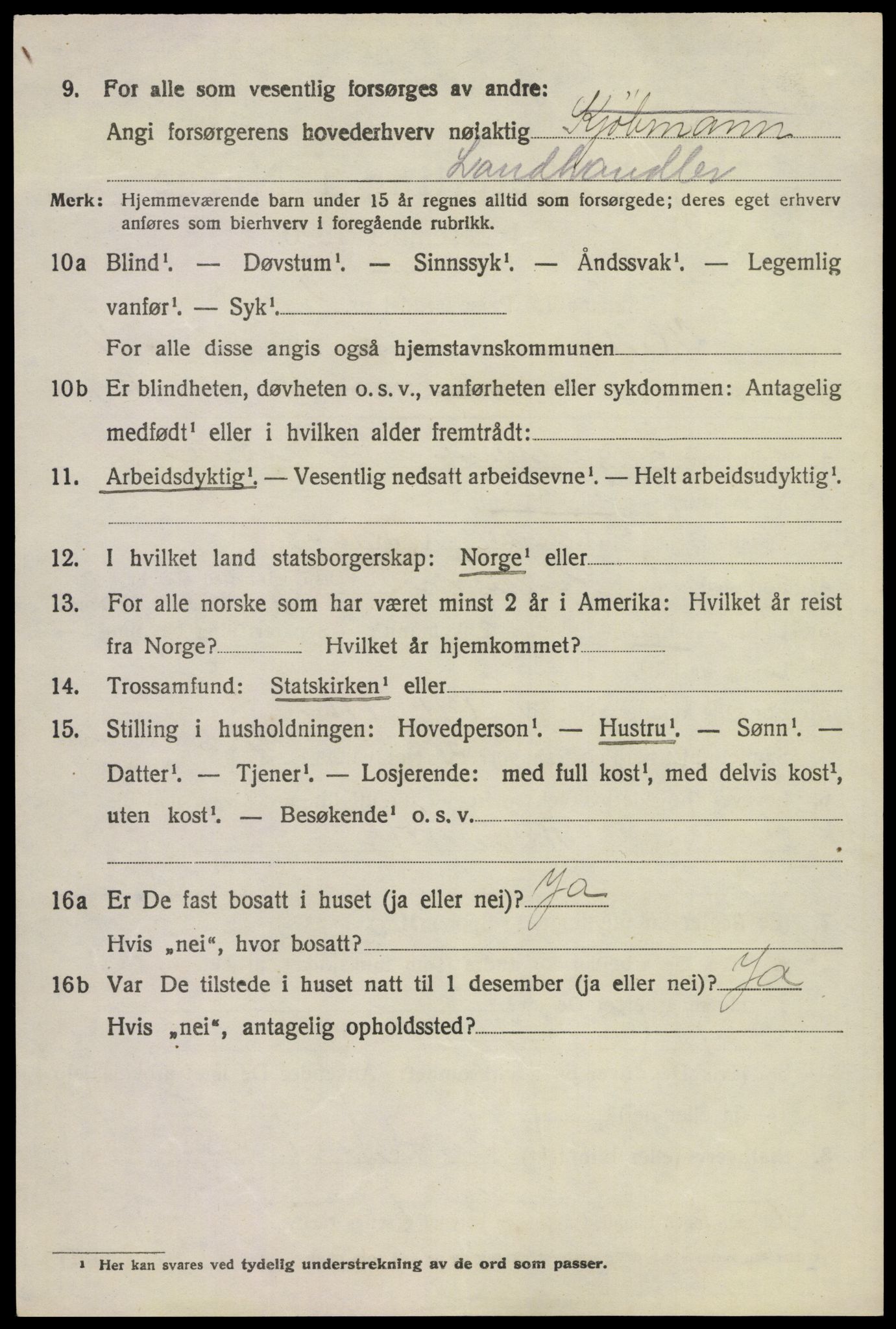 SAKO, 1920 census for Hedrum, 1920, p. 4018