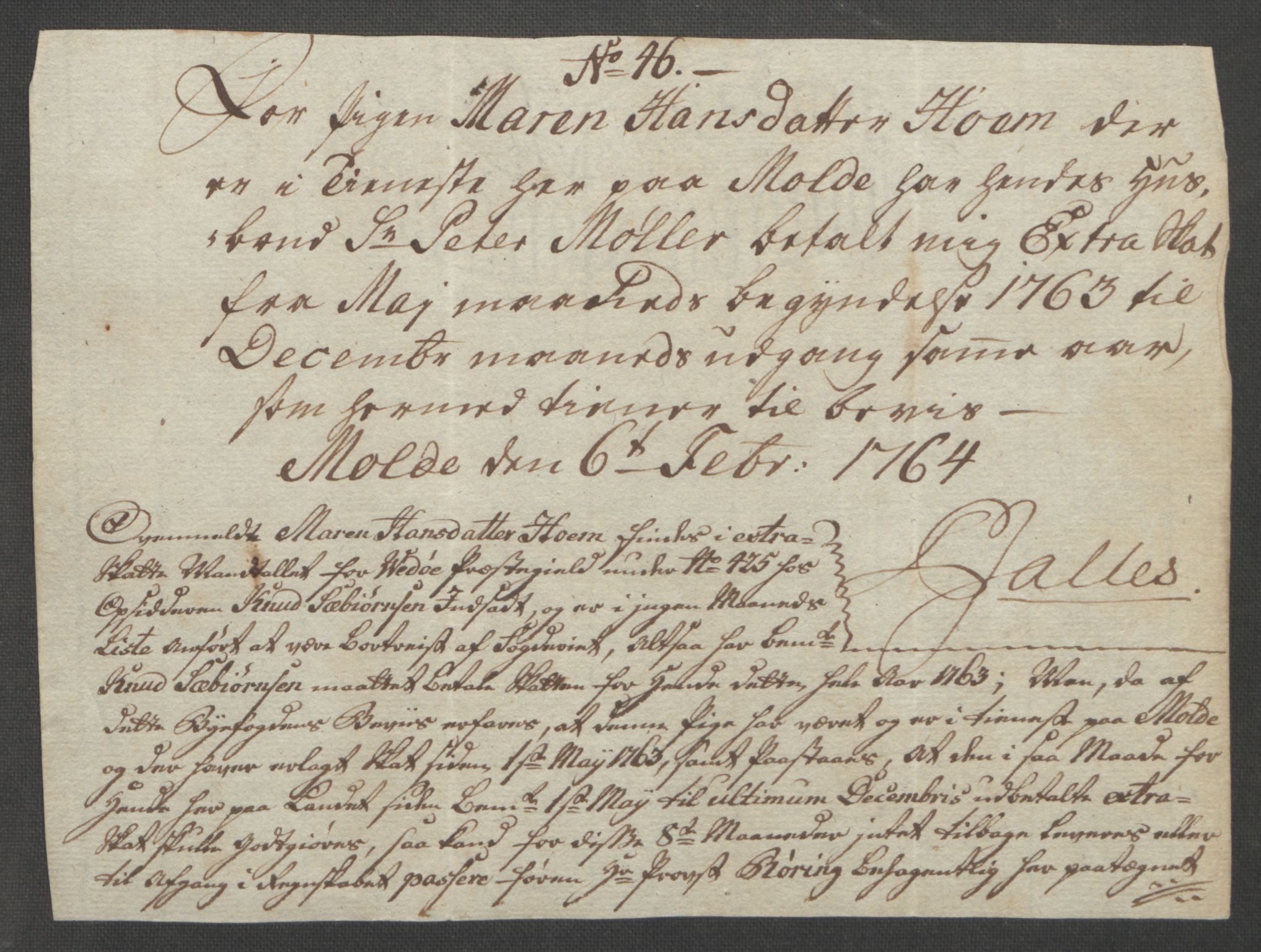 Rentekammeret inntil 1814, Reviderte regnskaper, Fogderegnskap, AV/RA-EA-4092/R55/L3730: Ekstraskatten Romsdal, 1762-1763, p. 536