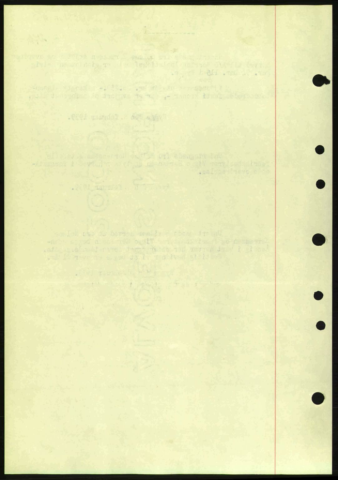 Moss sorenskriveri, AV/SAO-A-10168: Mortgage book no. A5, 1938-1939, Diary no: : 457/1939