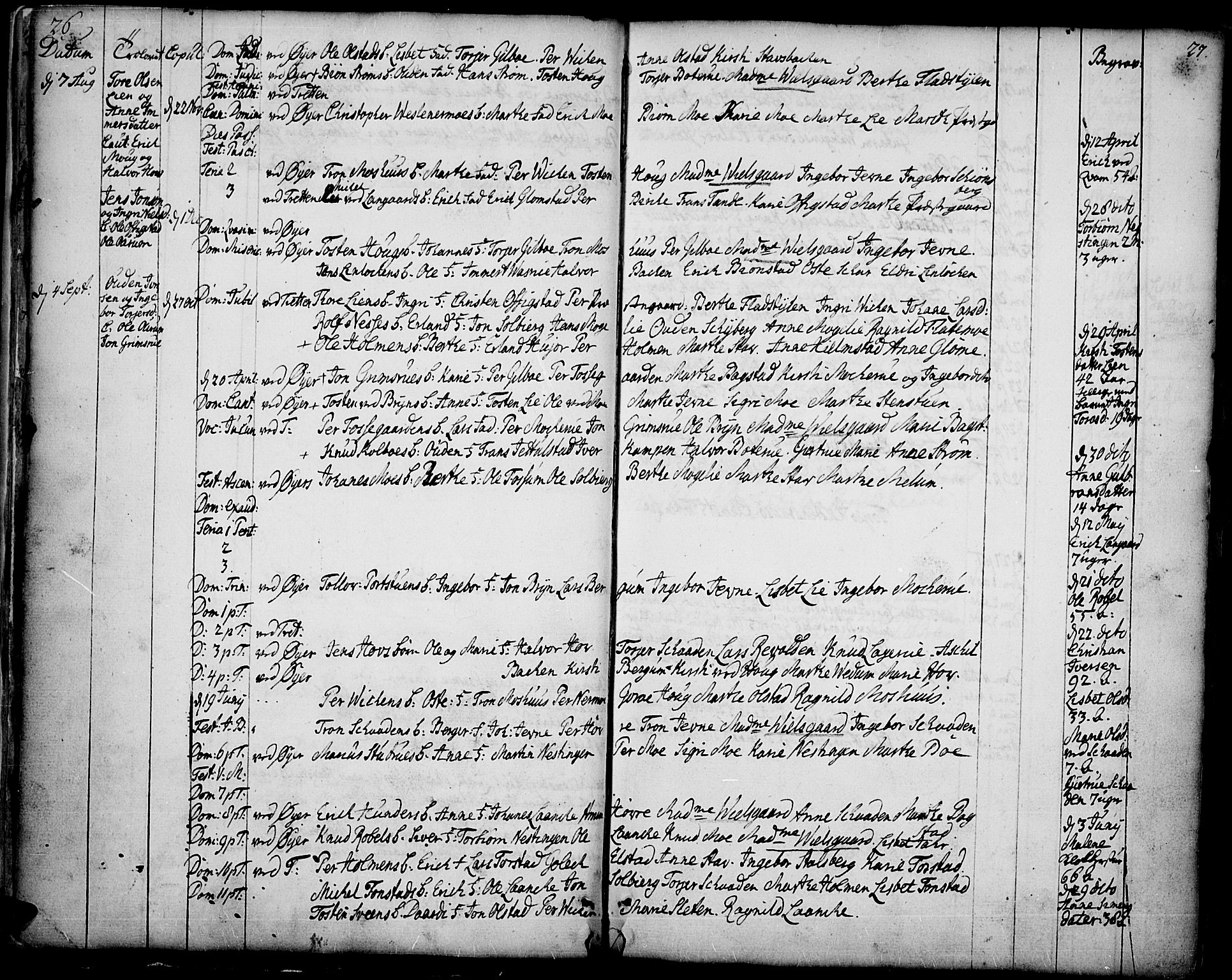 Øyer prestekontor, SAH/PREST-084/H/Ha/Haa/L0002: Parish register (official) no. 2, 1733-1784, p. 26-27
