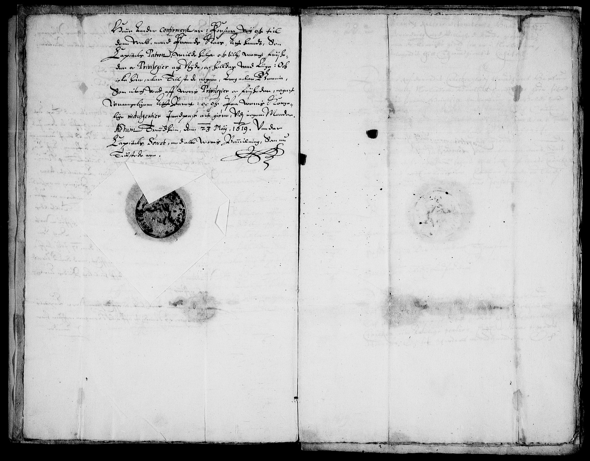Danske Kanselli, Skapsaker, AV/RA-EA-4061/F/L0076: Skap 15, pakke 82-84, 1589-1722, p. 15