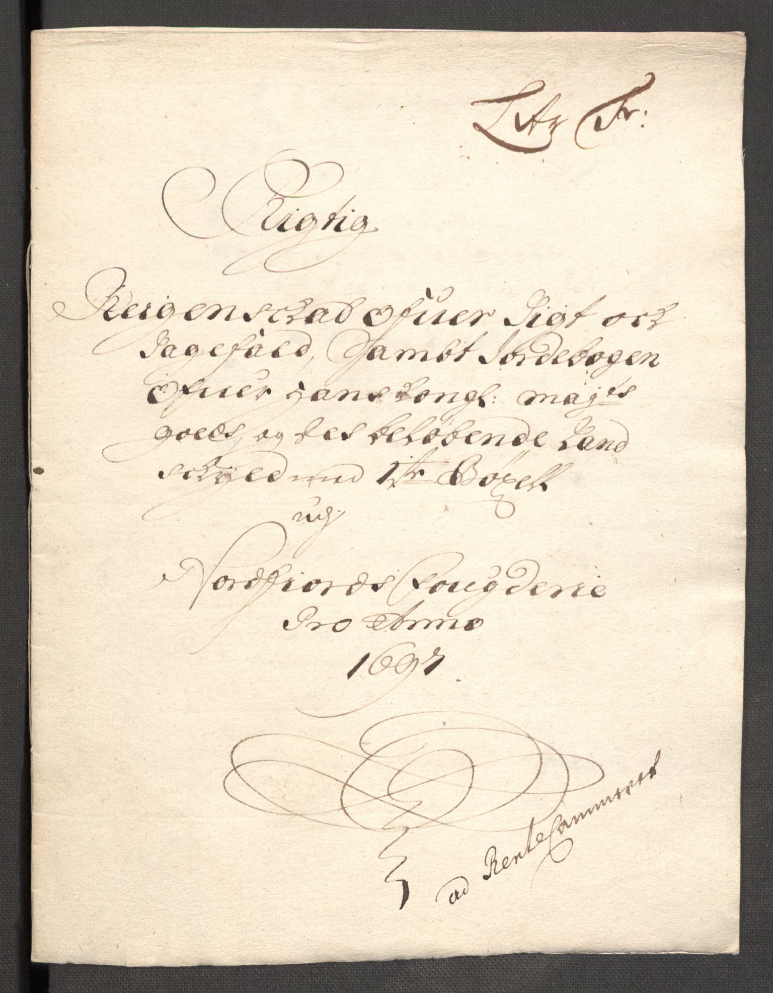 Rentekammeret inntil 1814, Reviderte regnskaper, Fogderegnskap, AV/RA-EA-4092/R53/L3423: Fogderegnskap Sunn- og Nordfjord, 1697-1698, p. 135