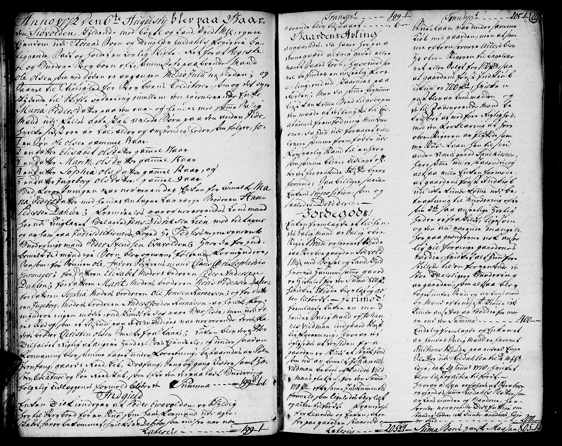 Gauldal sorenskriveri, AV/SAT-A-0014/1/3/3A/L0005: Skifteprotokoll, 1772-1777, p. 28b-29a