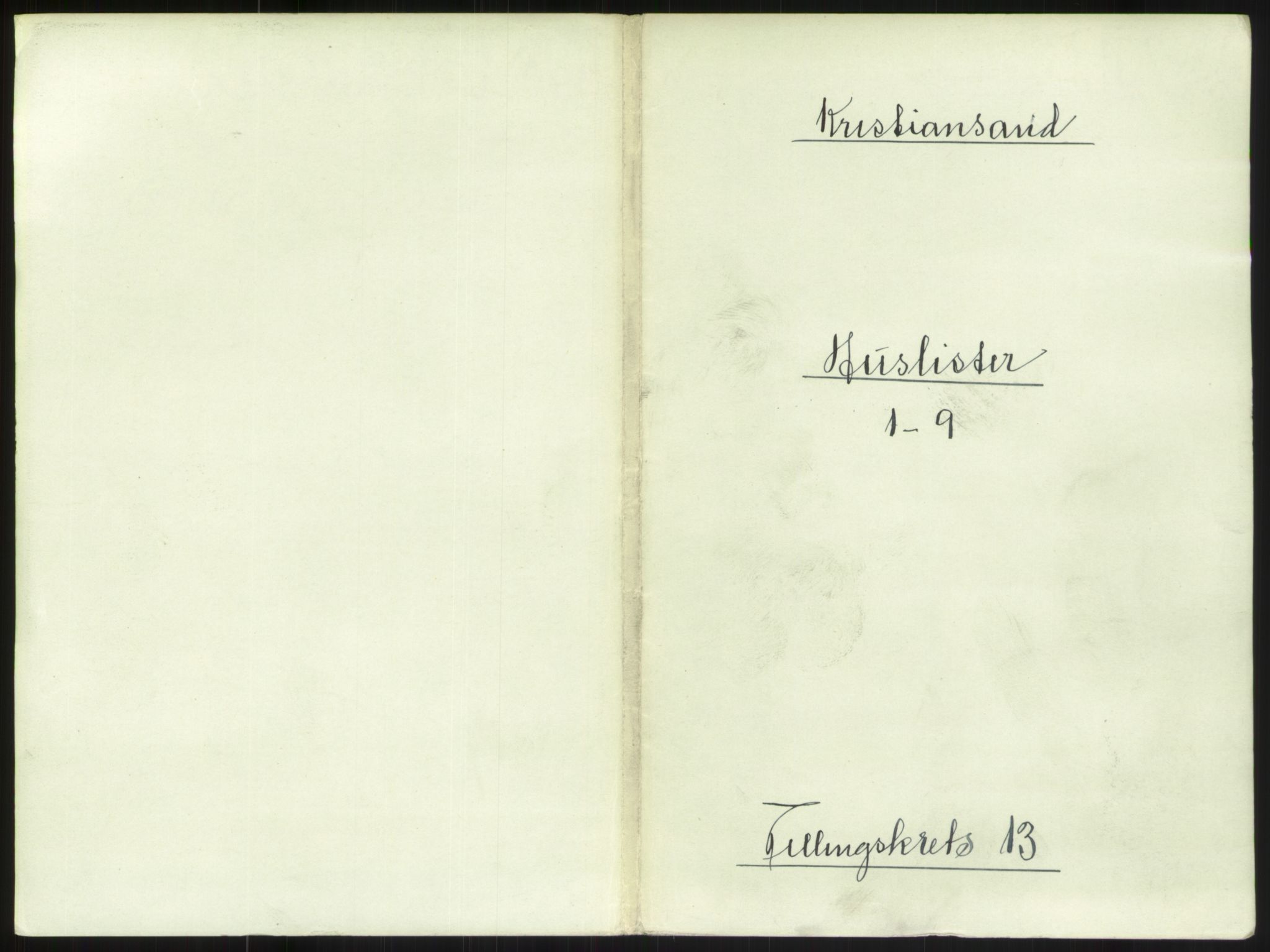 RA, 1891 census for 1001 Kristiansand, 1891, p. 866