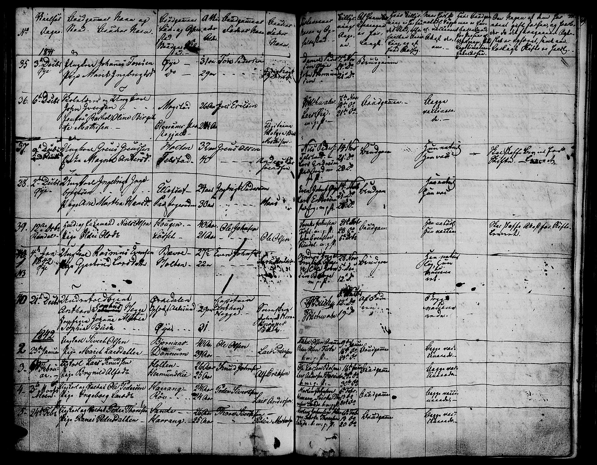 Ministerialprotokoller, klokkerbøker og fødselsregistre - Møre og Romsdal, AV/SAT-A-1454/595/L1042: Parish register (official) no. 595A04, 1829-1843, p. 331