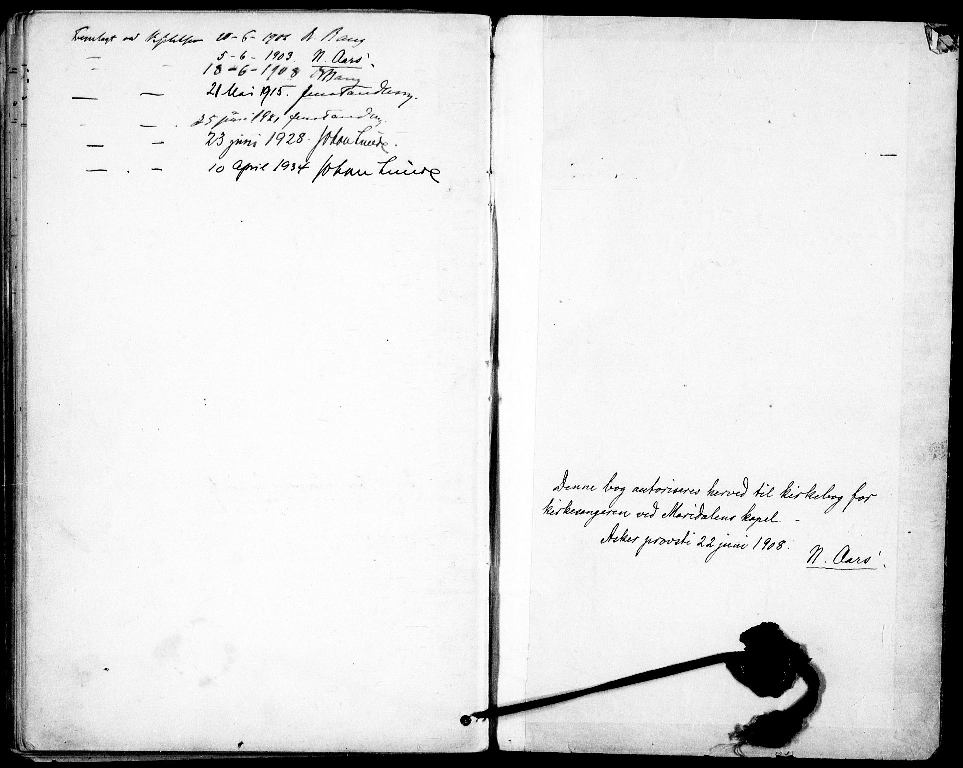 Vestre Aker prestekontor Kirkebøker, AV/SAO-A-10025/G/Gd/L0001: Parish register (copy) no. IV 1, 1900-1938