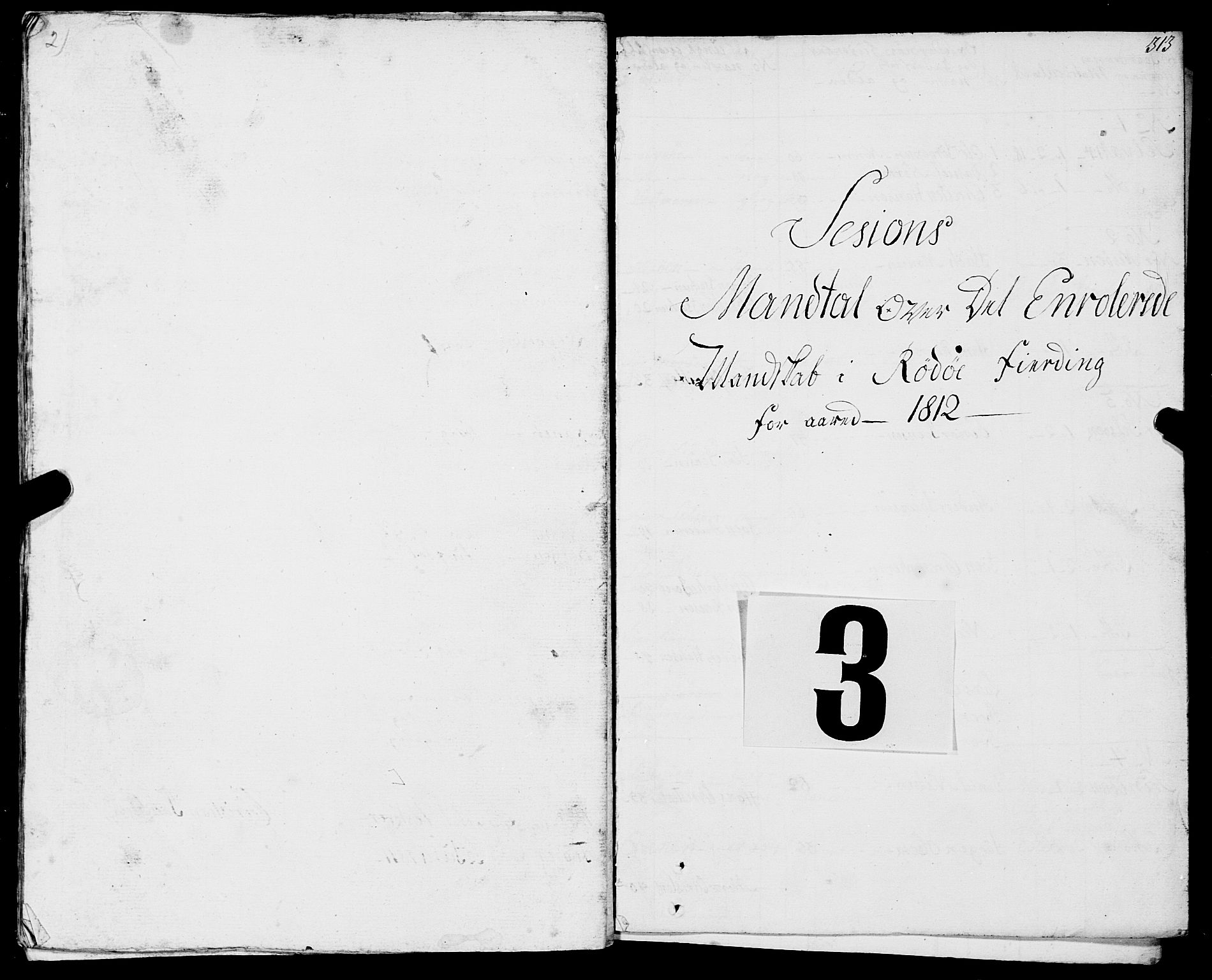 Fylkesmannen i Nordland, AV/SAT-A-0499/1.1/R/Ra/L0016: Innrulleringsmanntall for Rødøy, 1809-1835, p. 31