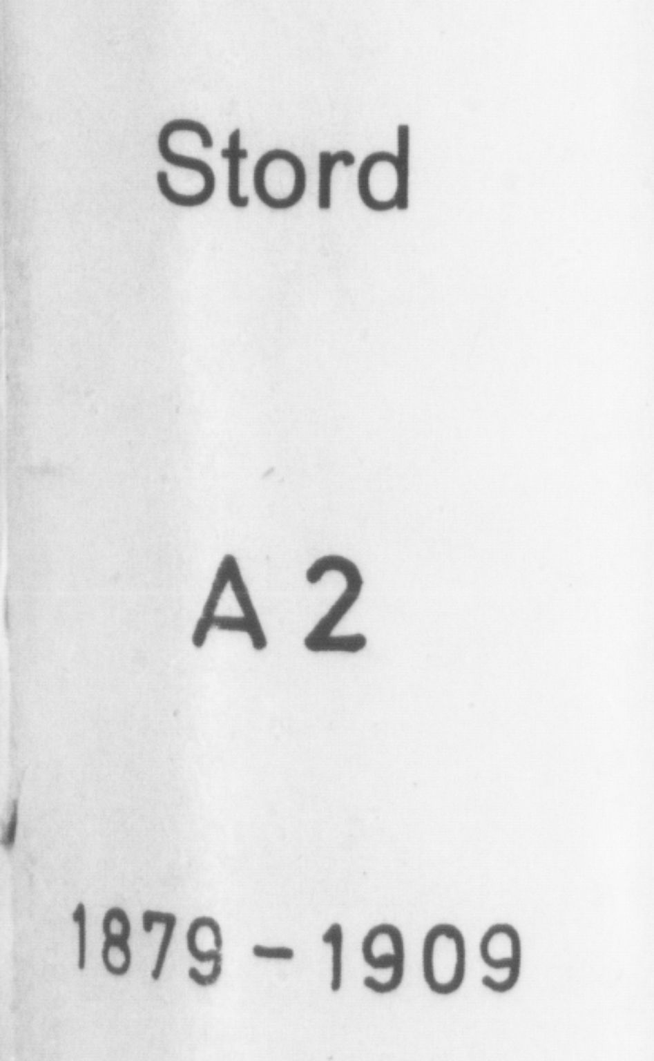 Stord sokneprestembete, SAB/A-78201/H/Hab: Parish register (copy) no. A 2, 1879-1909