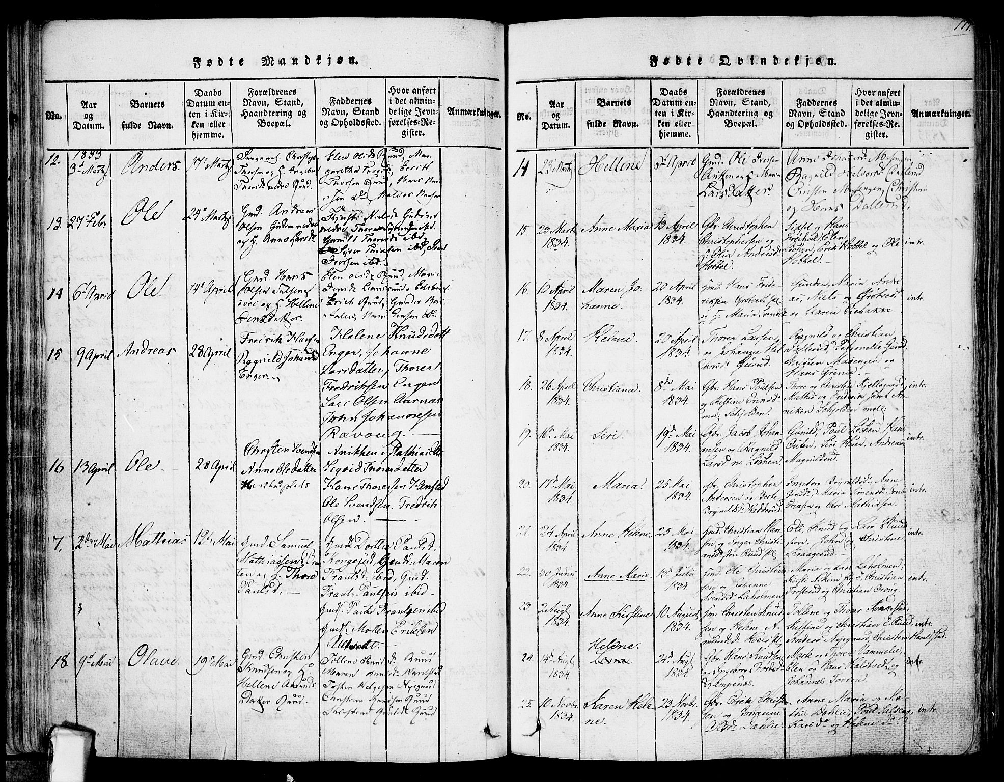 Askim prestekontor Kirkebøker, SAO/A-10900/F/Fa/L0004: Parish register (official) no. 4, 1817-1846, p. 176-177