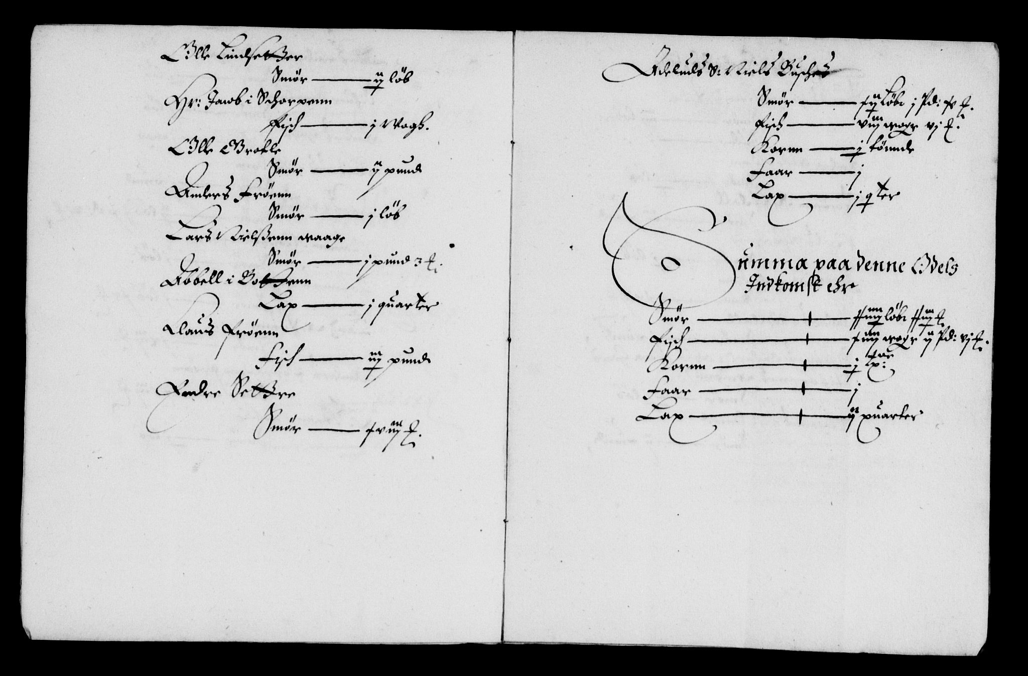 Rentekammeret inntil 1814, Reviderte regnskaper, Lensregnskaper, AV/RA-EA-5023/R/Rb/Rbt/L0124: Bergenhus len, 1652-1654