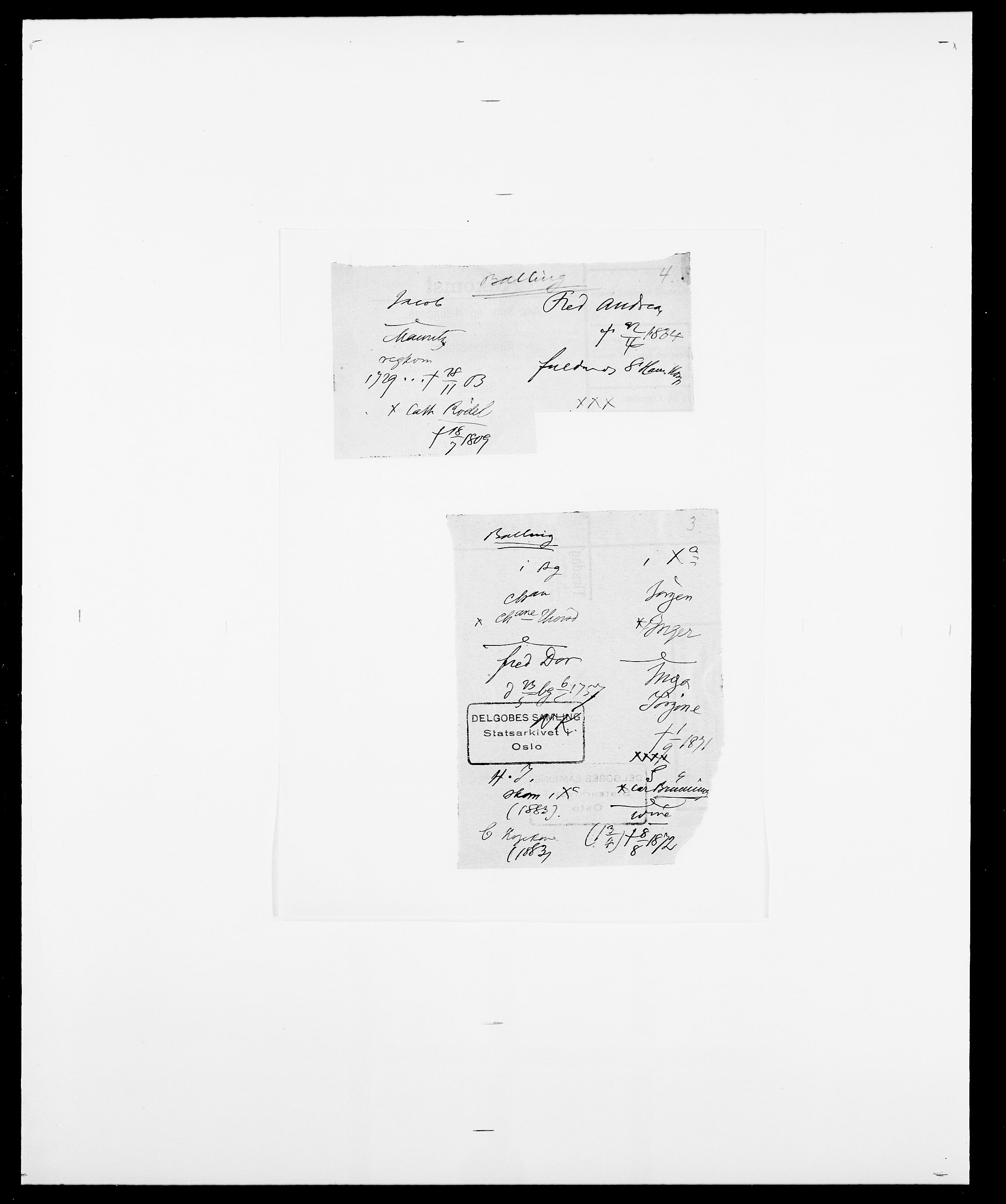 Delgobe, Charles Antoine - samling, SAO/PAO-0038/D/Da/L0003: Barca - Bergen, p. 191