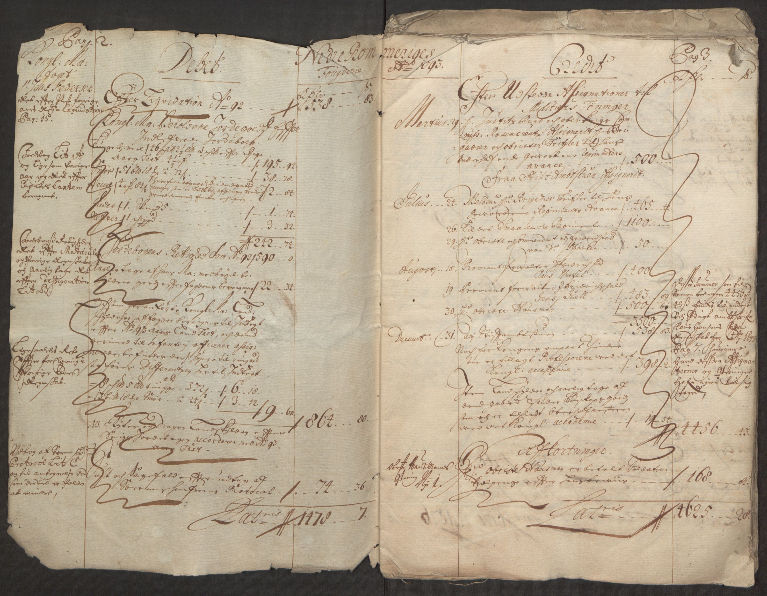 Rentekammeret inntil 1814, Reviderte regnskaper, Fogderegnskap, RA/EA-4092/R11/L0578: Fogderegnskap Nedre Romerike, 1693, p. 4