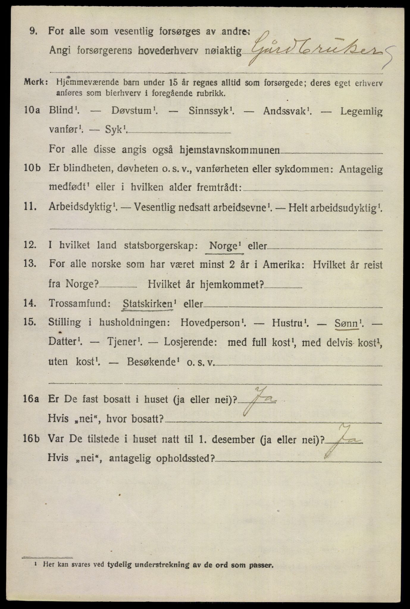 SAKO, 1920 census for Sigdal, 1920, p. 4571