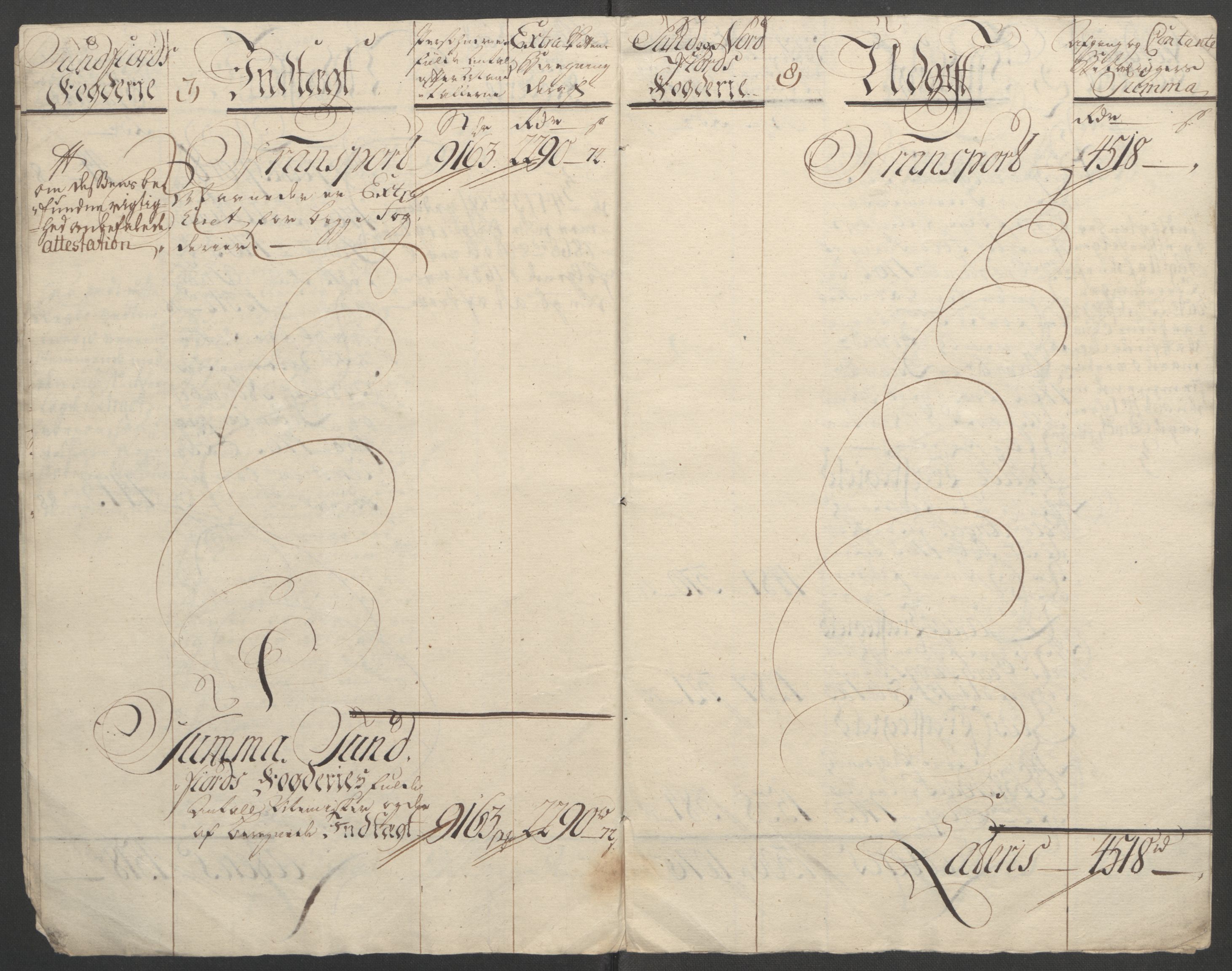 Rentekammeret inntil 1814, Reviderte regnskaper, Fogderegnskap, AV/RA-EA-4092/R53/L3550: Ekstraskatten Sunn- og Nordfjord, 1762-1771, p. 9