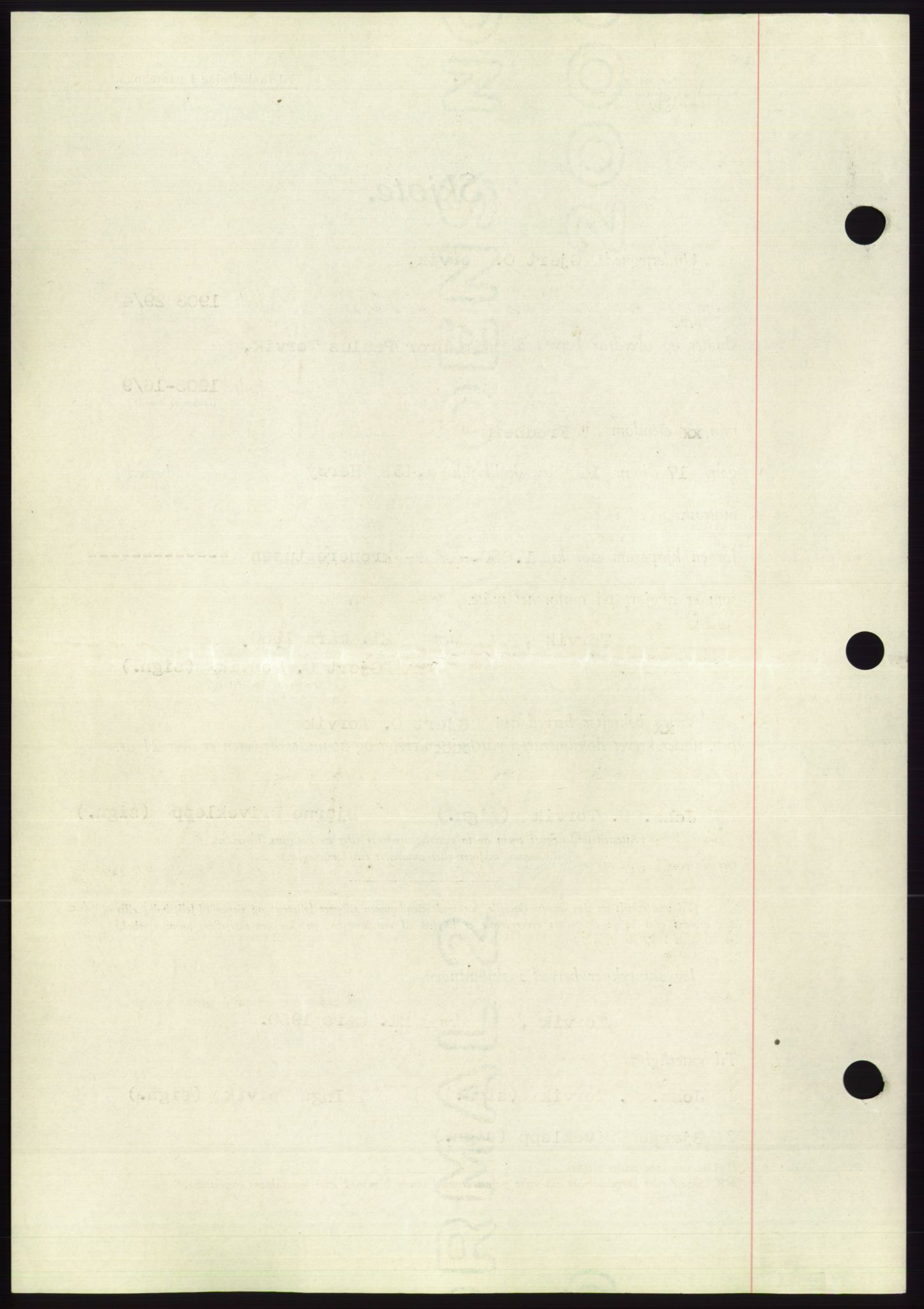 Søre Sunnmøre sorenskriveri, SAT/A-4122/1/2/2C/L0086: Mortgage book no. 12A, 1949-1950, Diary no: : 597/1950