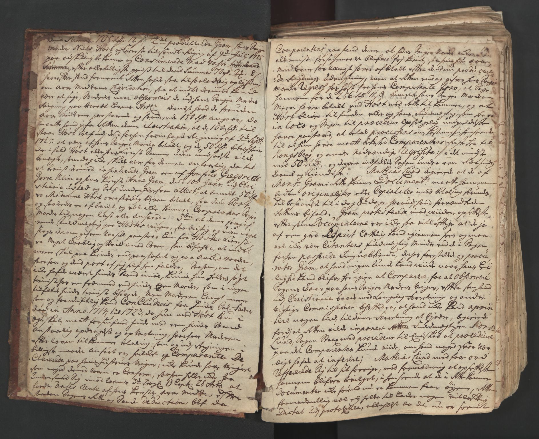 Sønnafjelske bergamt , SAKO/EA-5262/G/Gd/L0008: Domsprotokoll, 1727-1735, p. 3