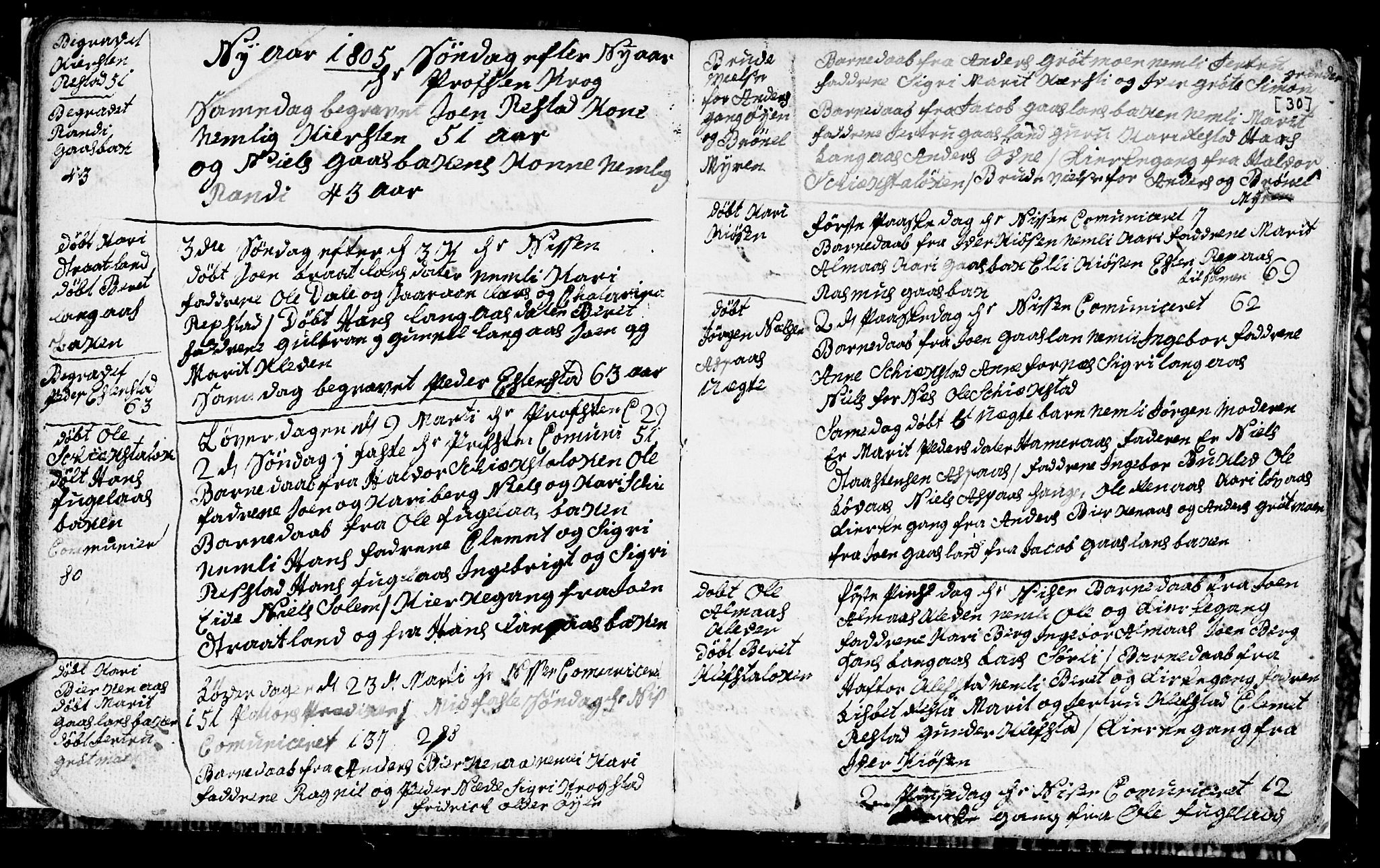 Ministerialprotokoller, klokkerbøker og fødselsregistre - Sør-Trøndelag, SAT/A-1456/694/L1129: Parish register (copy) no. 694C01, 1793-1815, p. 30