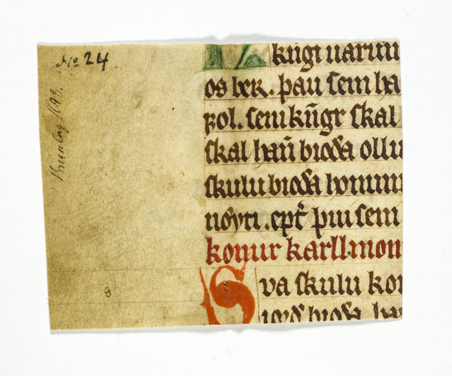 Riksarkivets diplomsamling, AV/RA-EA-5965/F26/L0003: Norrøne membranfragmenter bestand 11-30, 1100-1536, p. 144