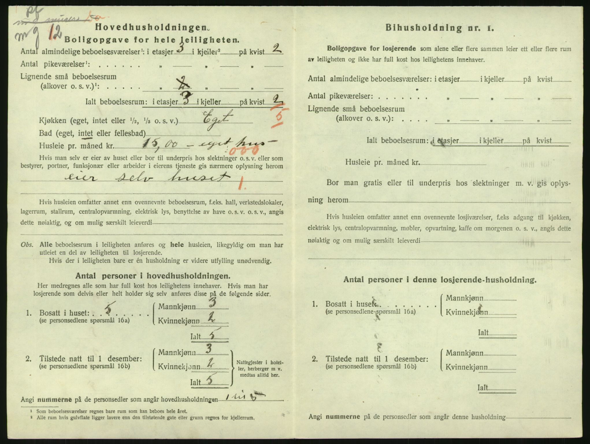 SAK, 1920 census for Grimstad, 1920, p. 1502