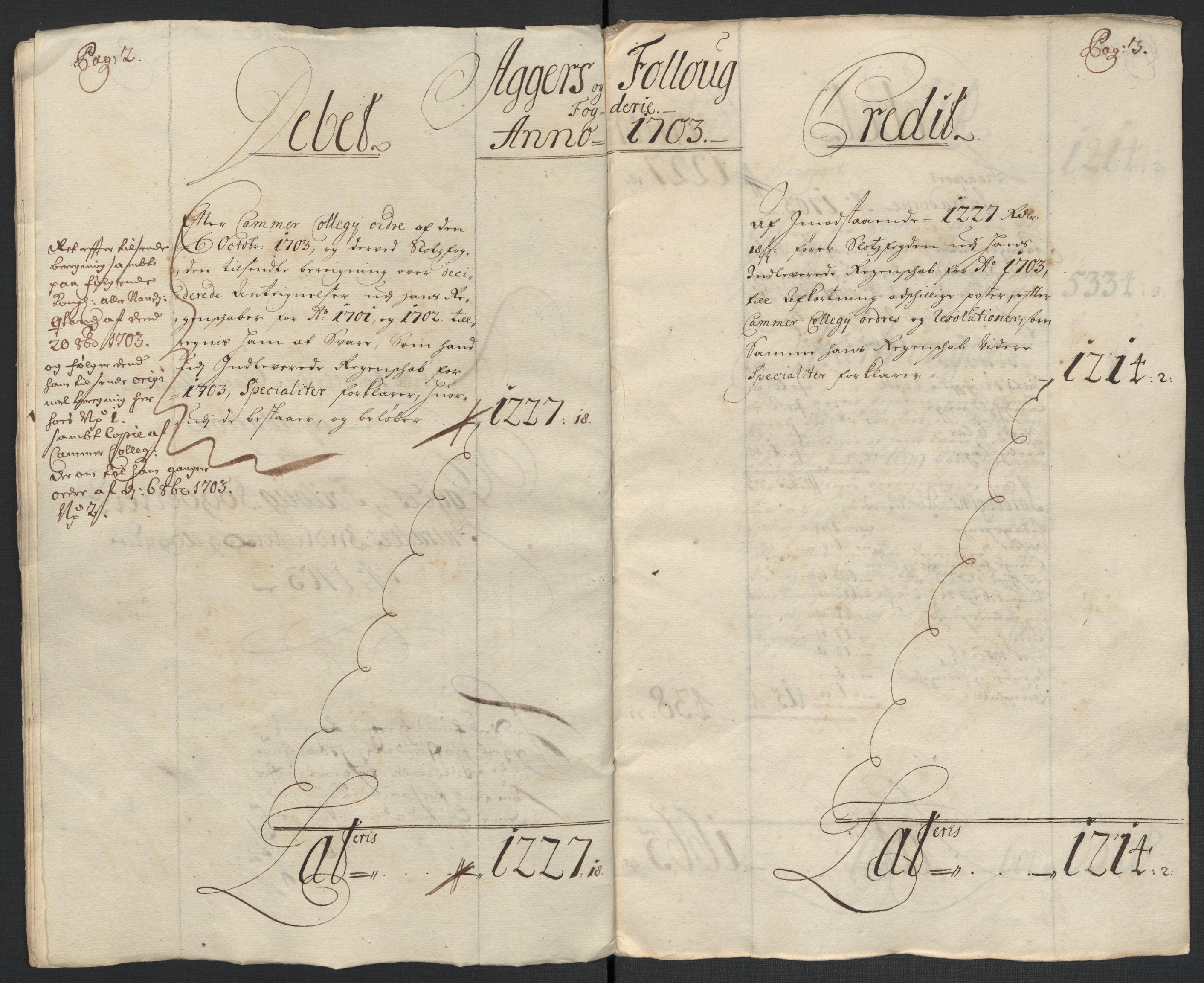 Rentekammeret inntil 1814, Reviderte regnskaper, Fogderegnskap, AV/RA-EA-4092/R10/L0445: Fogderegnskap Aker og Follo, 1703-1704, p. 18