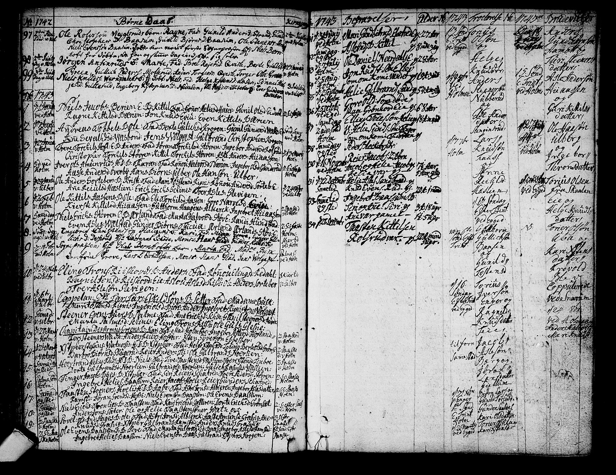 Sigdal kirkebøker, AV/SAKO-A-245/F/Fa/L0001: Parish register (official) no. I 1, 1722-1777, p. 49